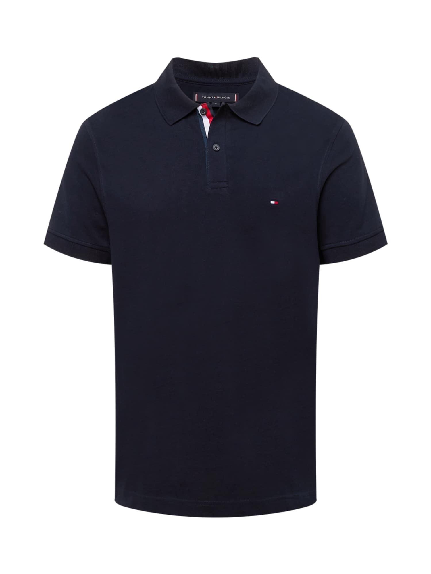 TOMMY HILFIGER Majica  nočno modra / rdeča / bela