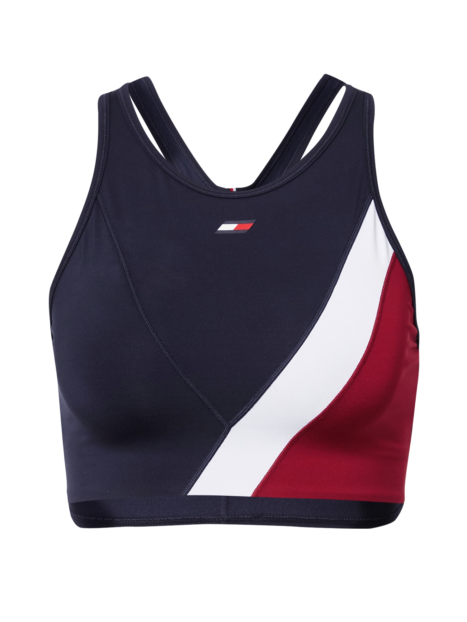 TOMMY HILFIGER Nedrček  temno modra / rdeča / bela