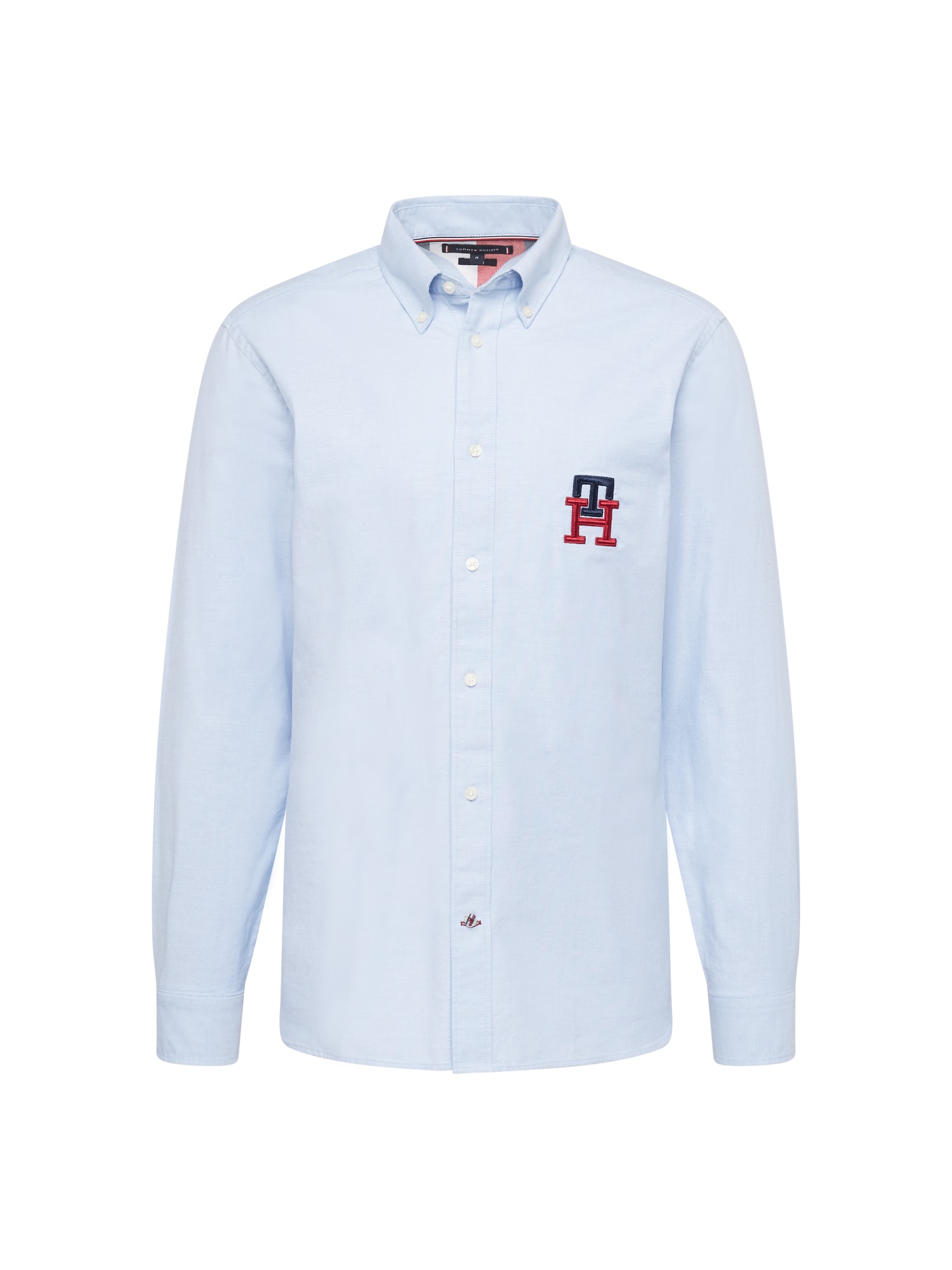 TOMMY HILFIGER Srajca  svetlo modra / temno modra / rdeča