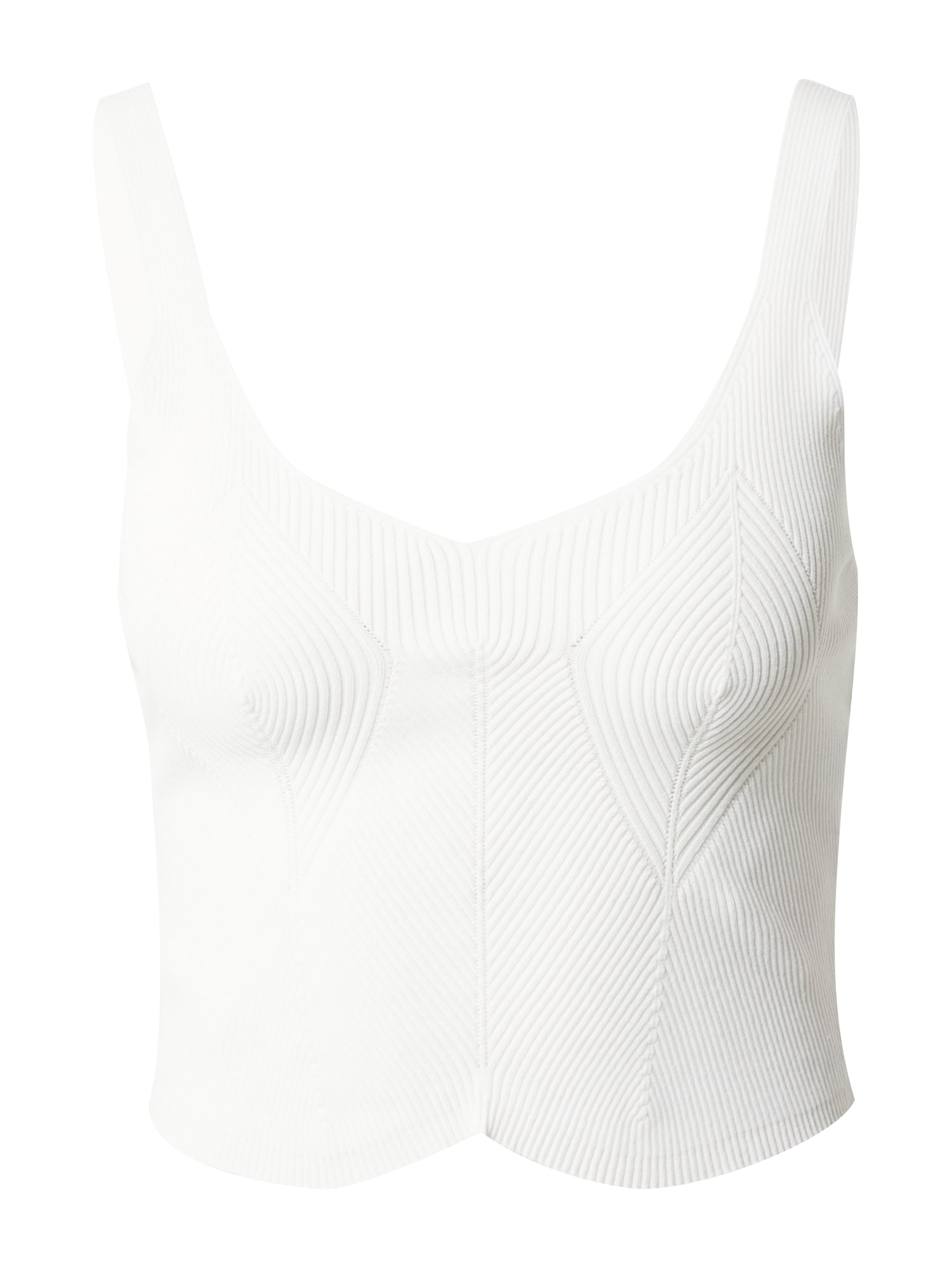 Tally Weijl Top z naramnicami  bela