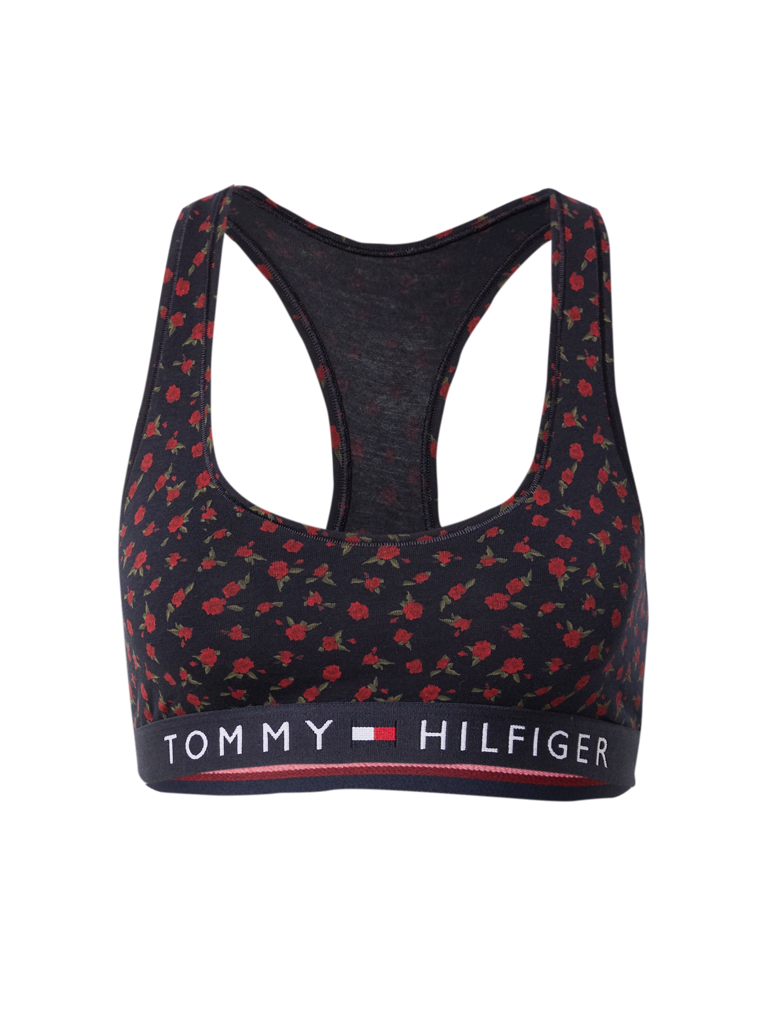 Tommy Hilfiger Underwear Nedrček  mornarska / kaki / rdeča / bela