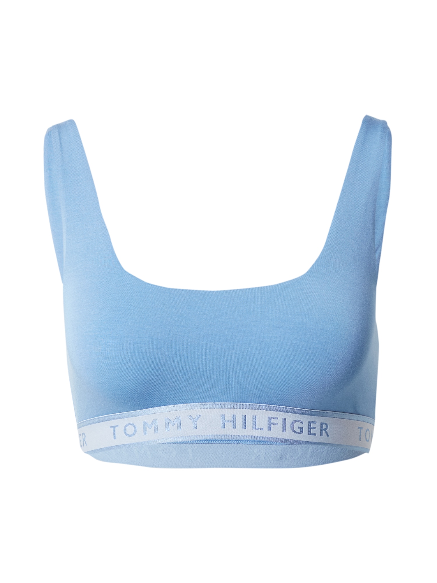 Tommy Hilfiger Underwear Nedrček  pastelno modra / bela