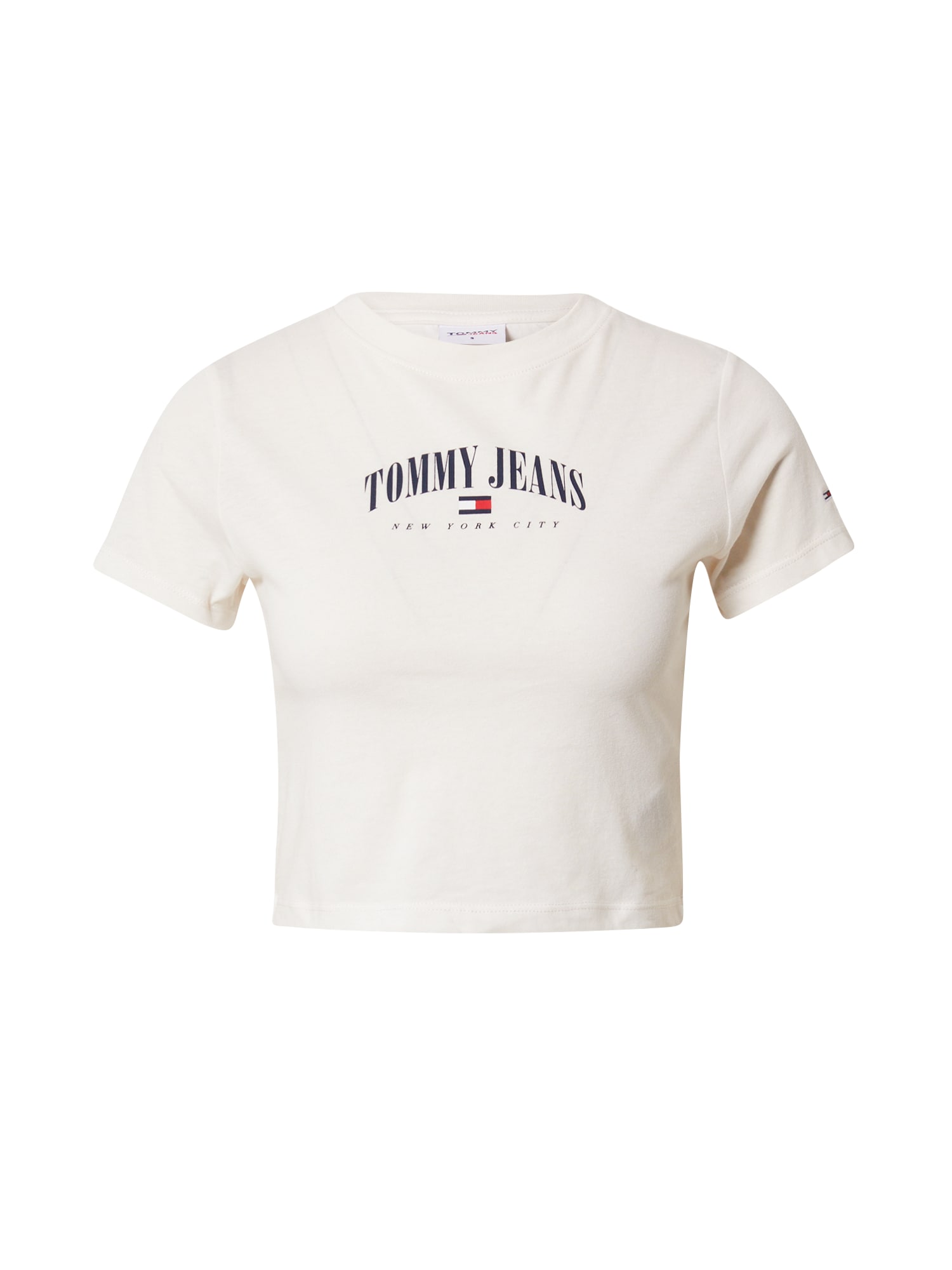 Tommy Jeans Majica  mornarska / rdeča / bela