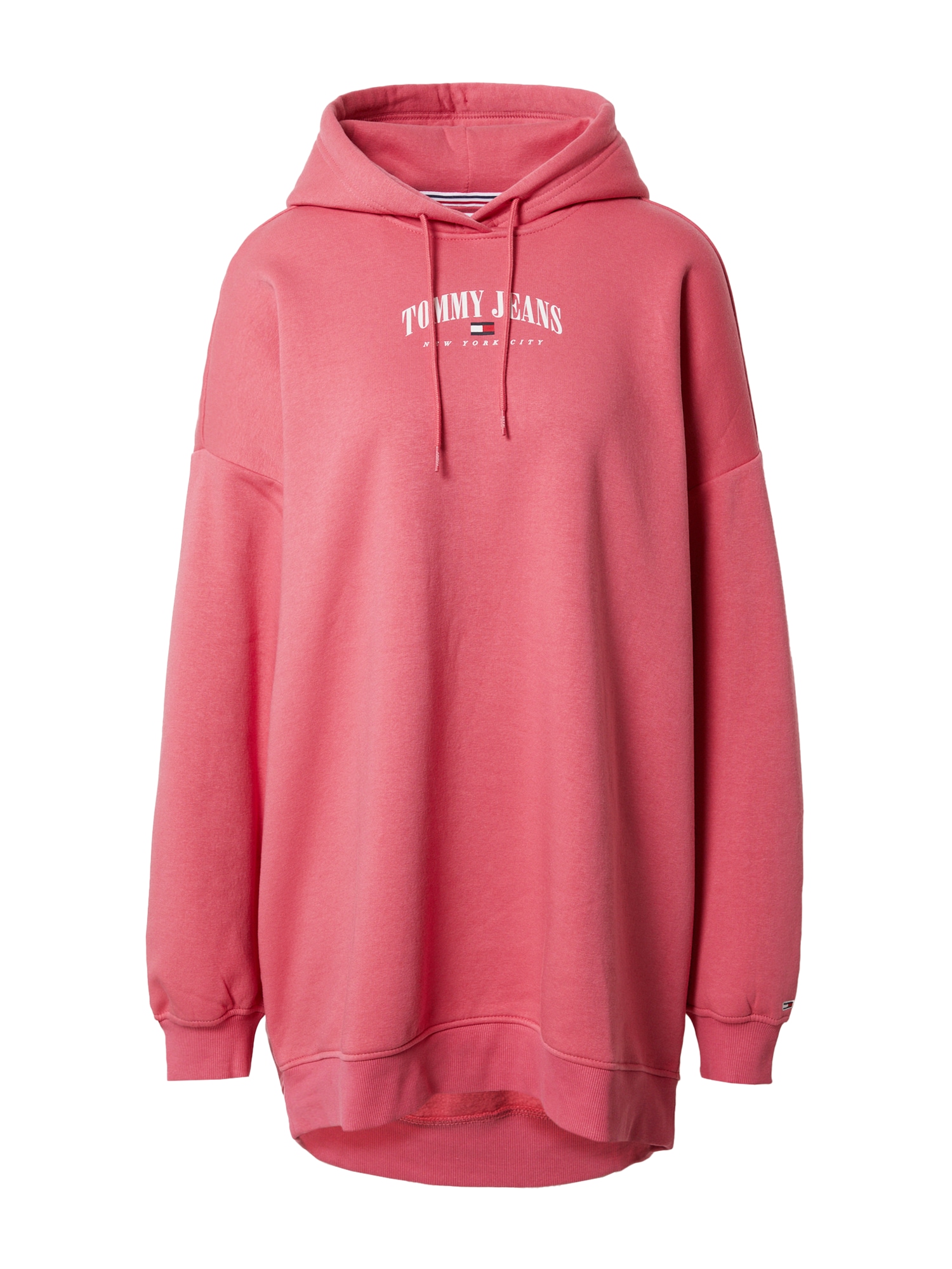 Tommy Jeans Obleka  temno modra / fuksija / živo rdeča / bela