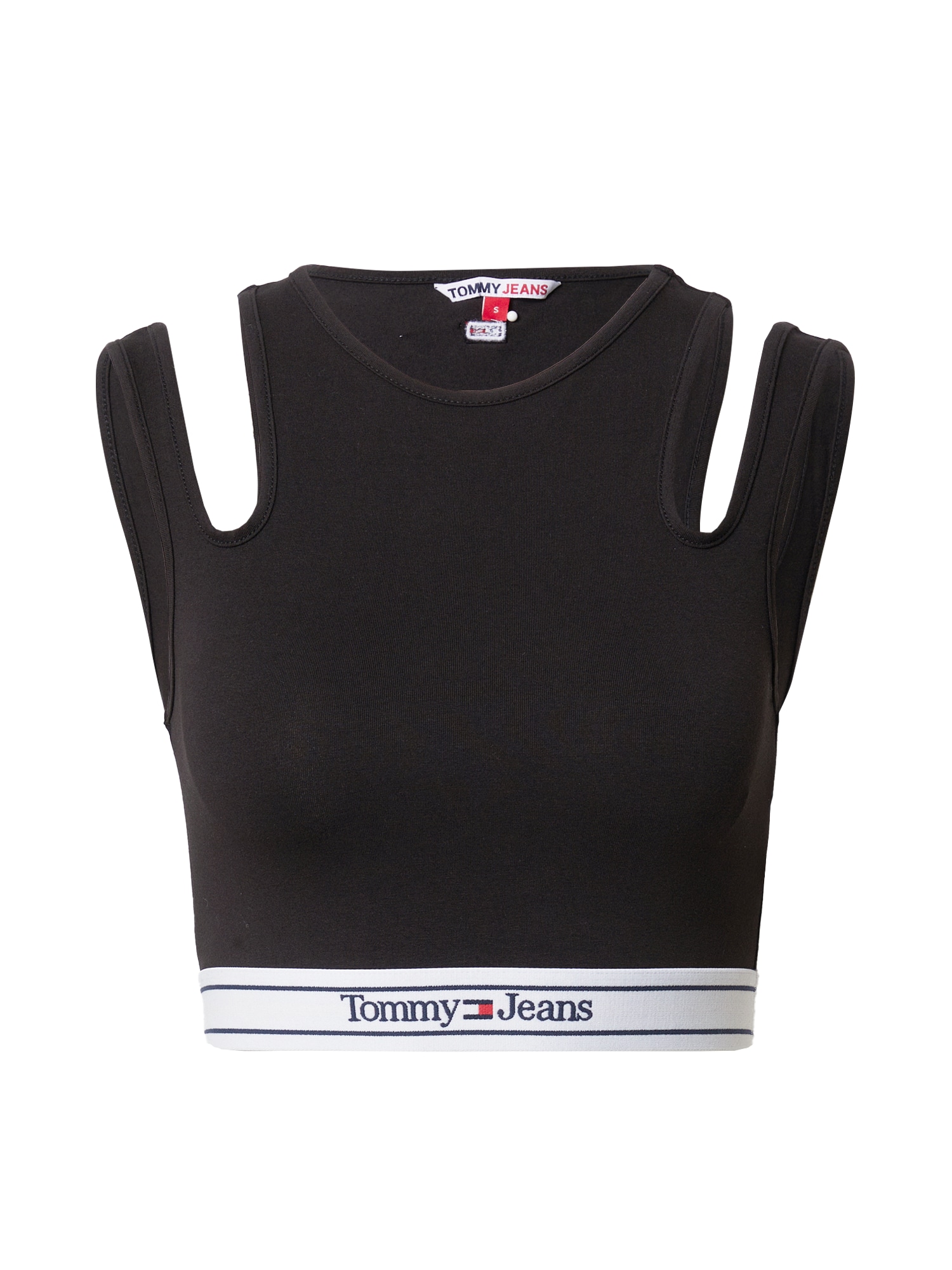 Tommy Jeans Top  mornarska / rdeča / črna / off-bela