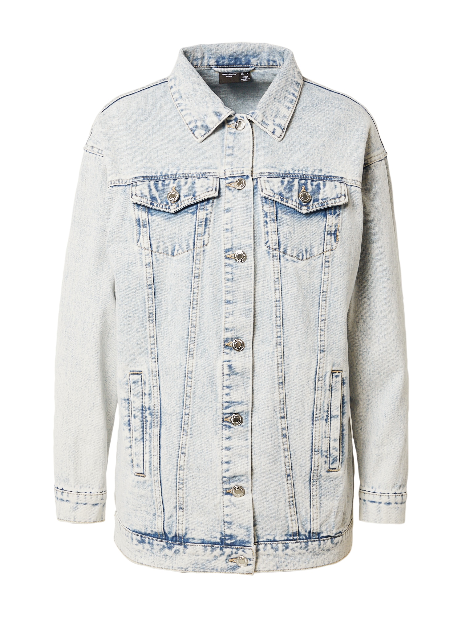 VERO MODA Prehodna jakna 'OLIVIA'  moder denim