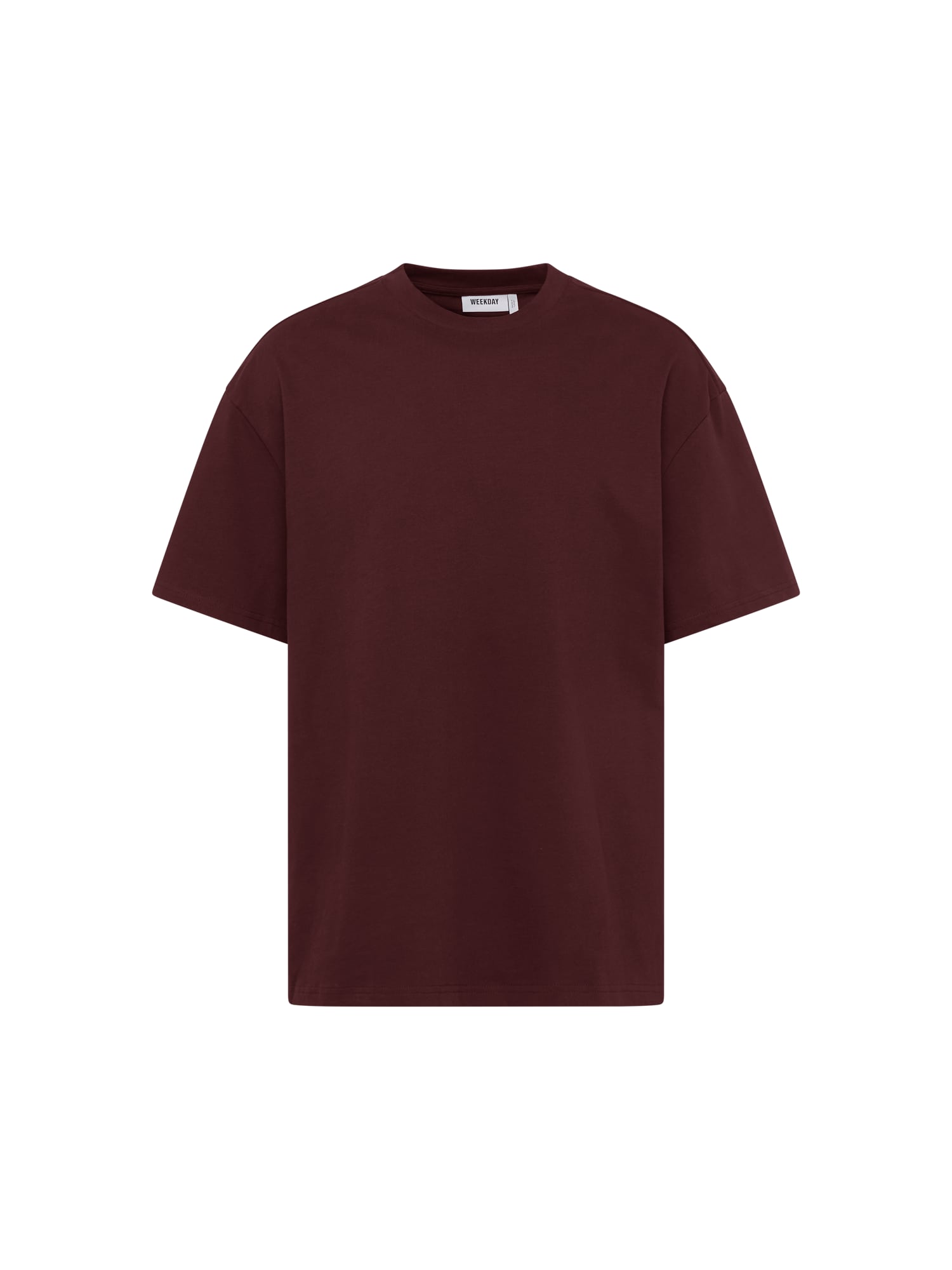 WEEKDAY Majica 'Great'  bordo