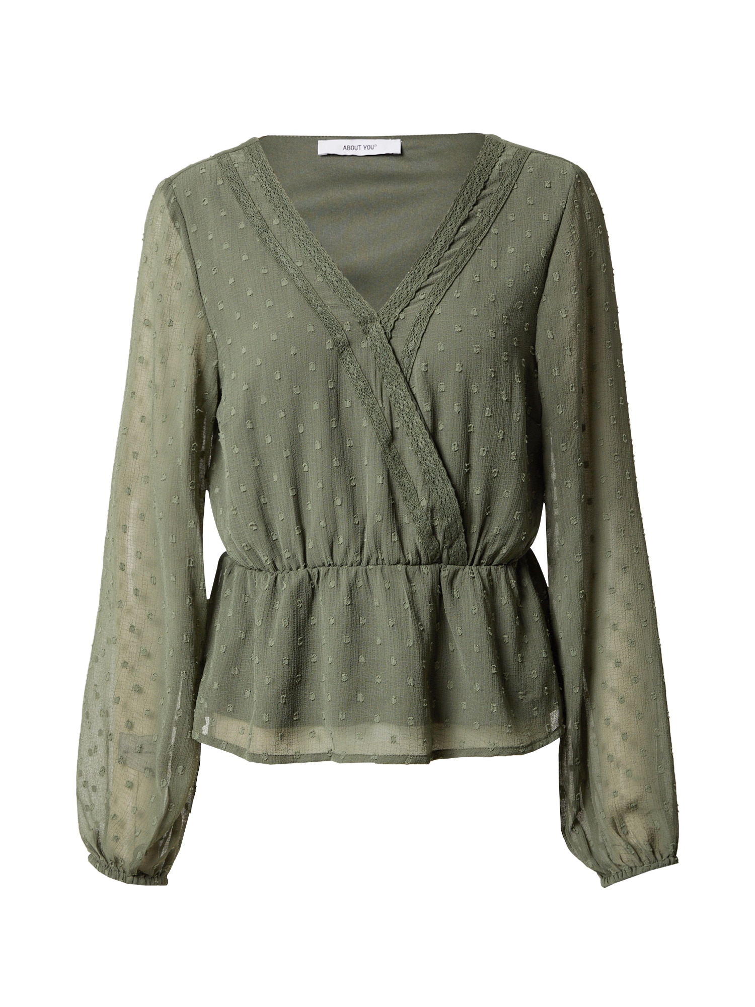 ABOUT YOU Bluza 'Avena'  temno zelena