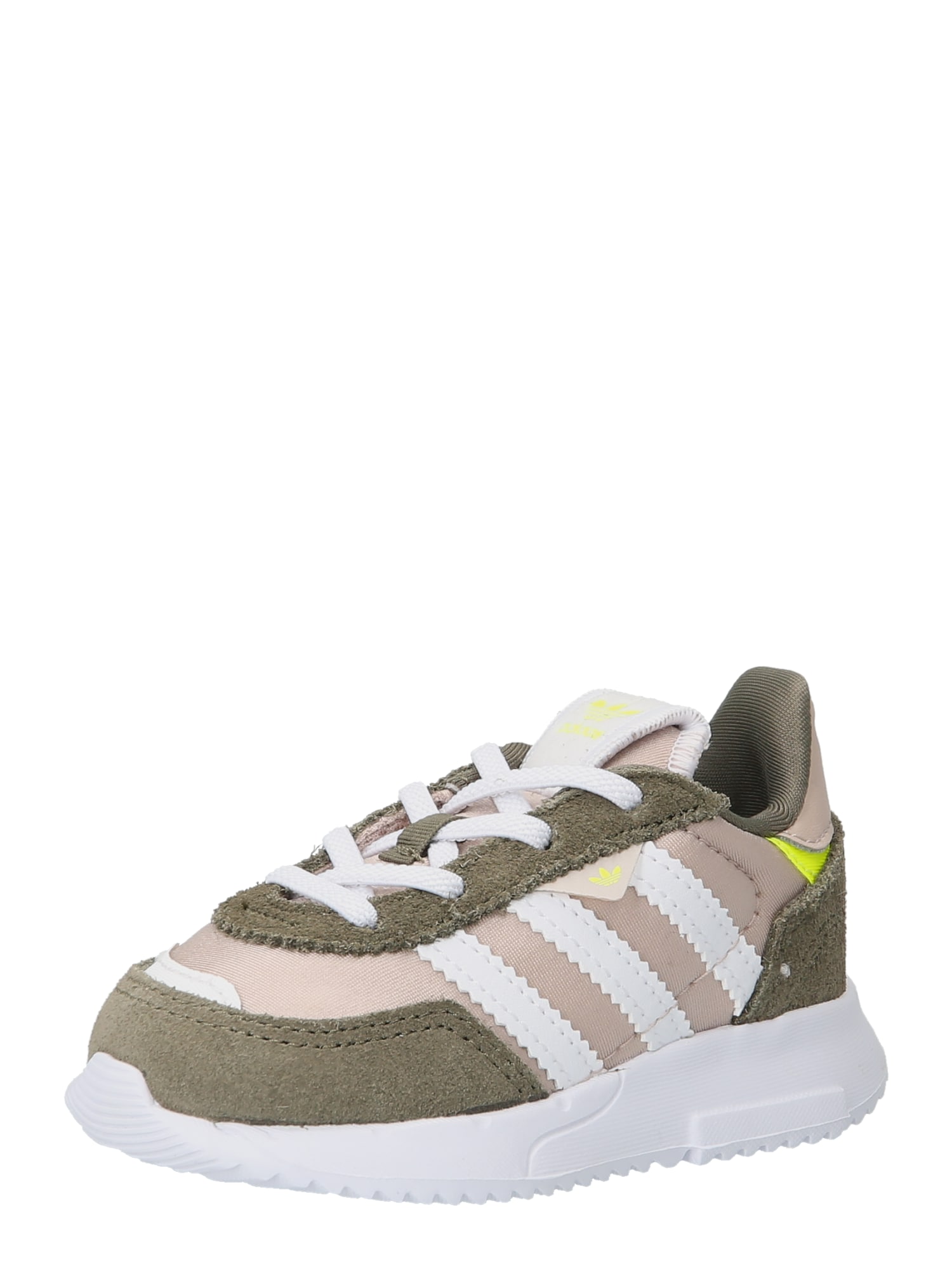 ADIDAS ORIGINALS Superge 'Retropy F2'  čokolada / svetlo rjava / limona / bela