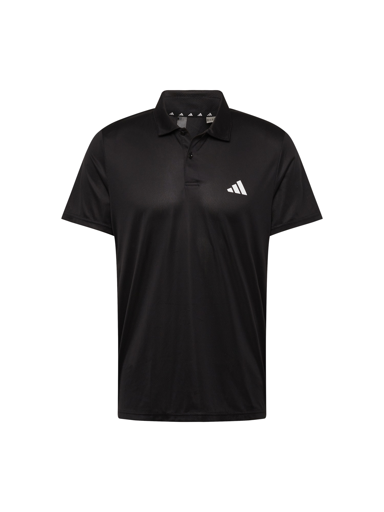 ADIDAS PERFORMANCE Funkcionalna majica  črna / bela