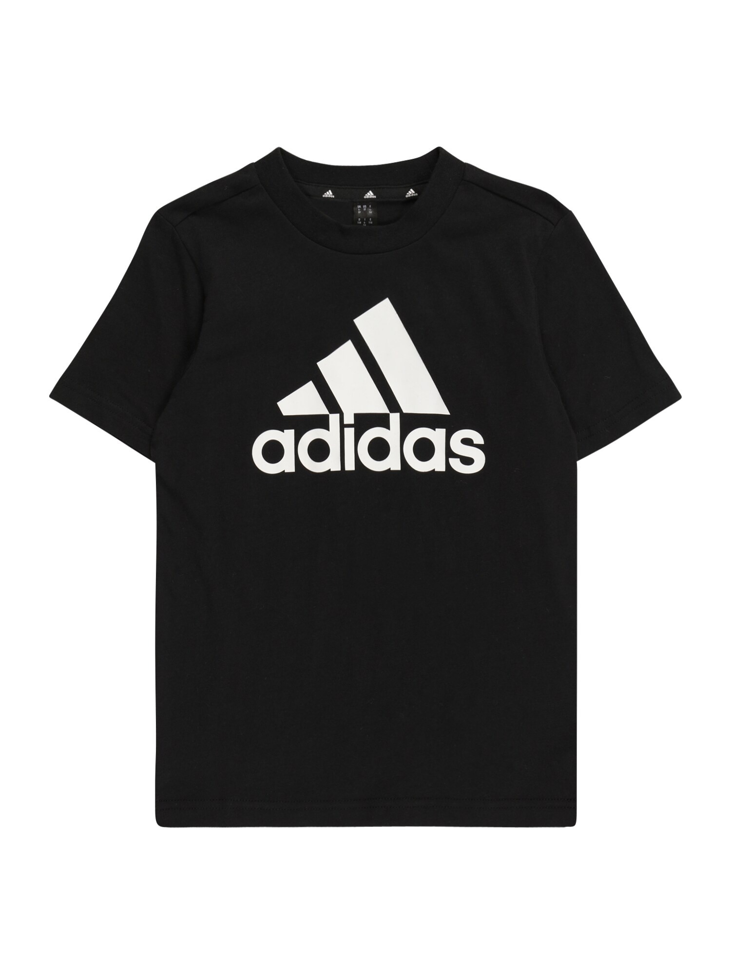 ADIDAS PERFORMANCE Funkcionalna majica  črna / bela