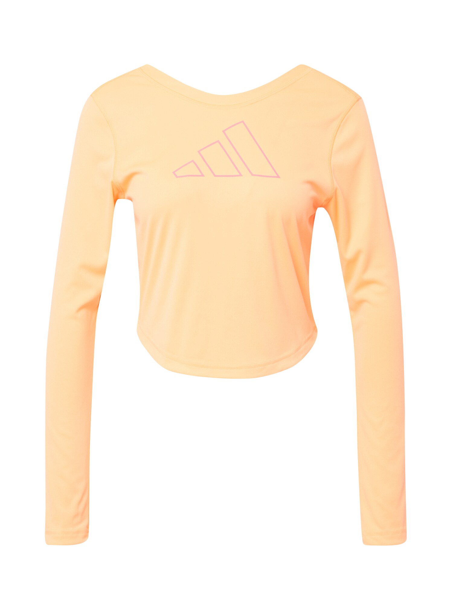 ADIDAS PERFORMANCE Funkcionalna majica  lila / oranžna