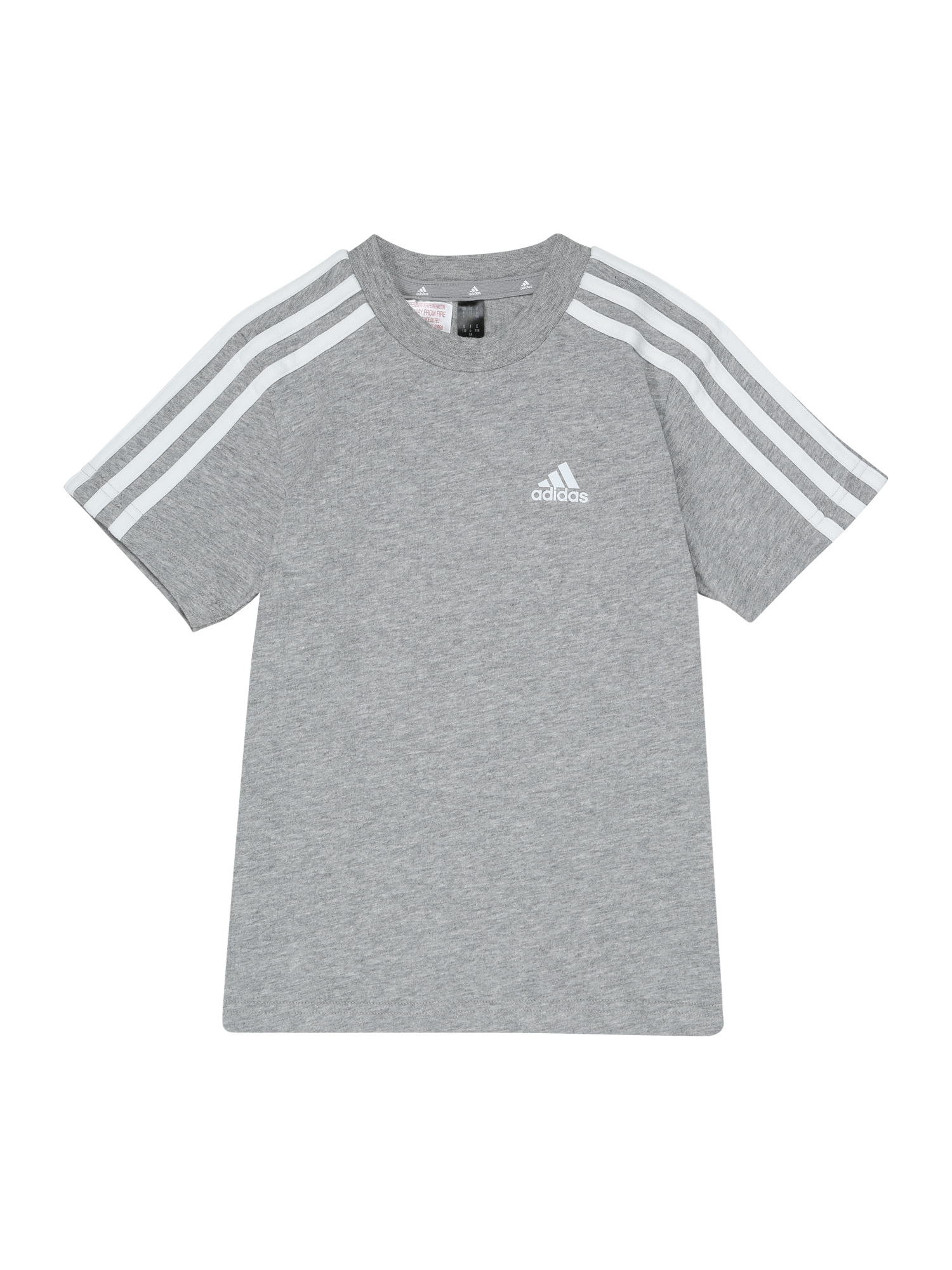 ADIDAS PERFORMANCE Funkcionalna majica  pegasto siva / bela