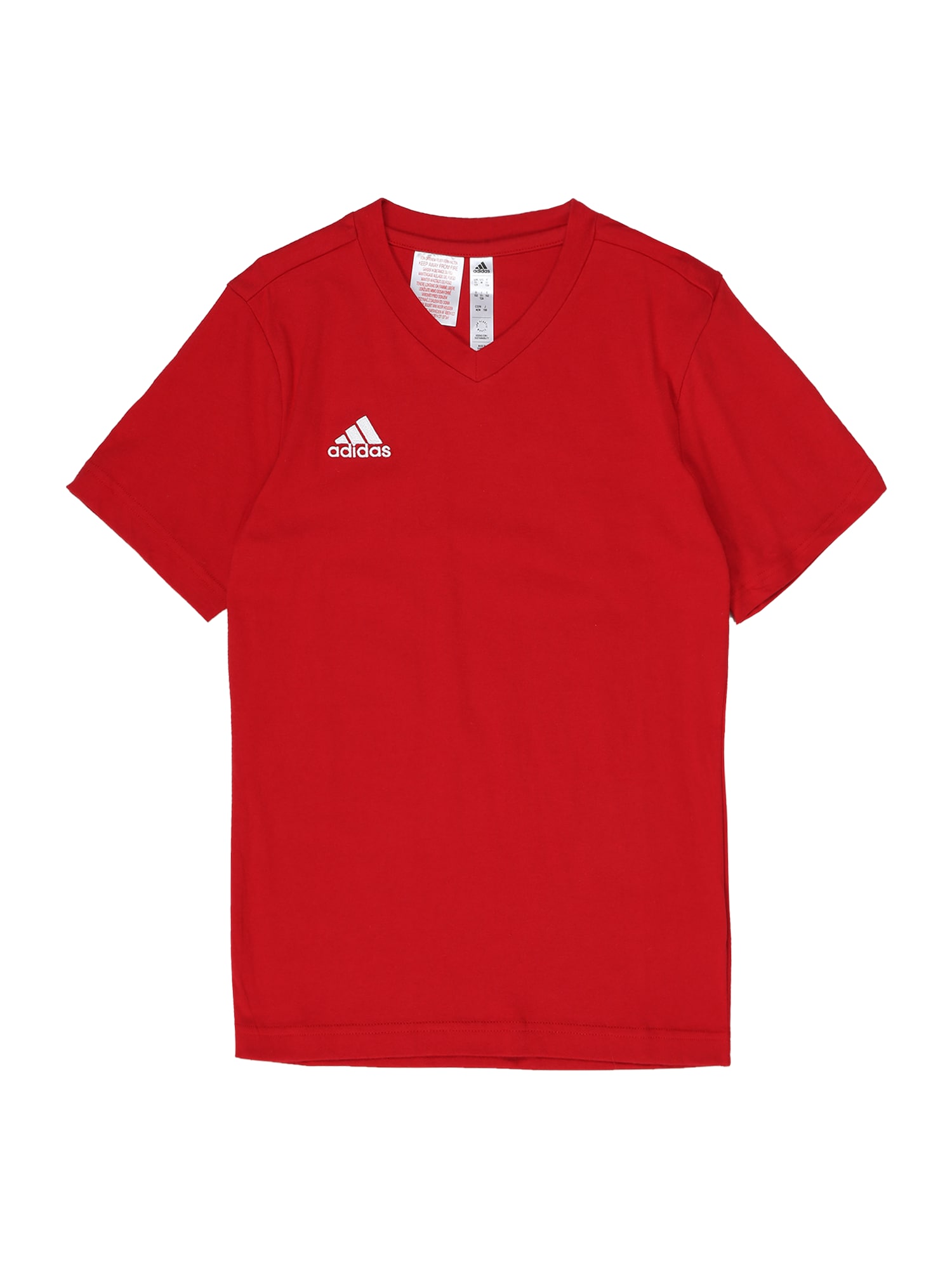 ADIDAS PERFORMANCE Funkcionalna majica  rdeča / bela