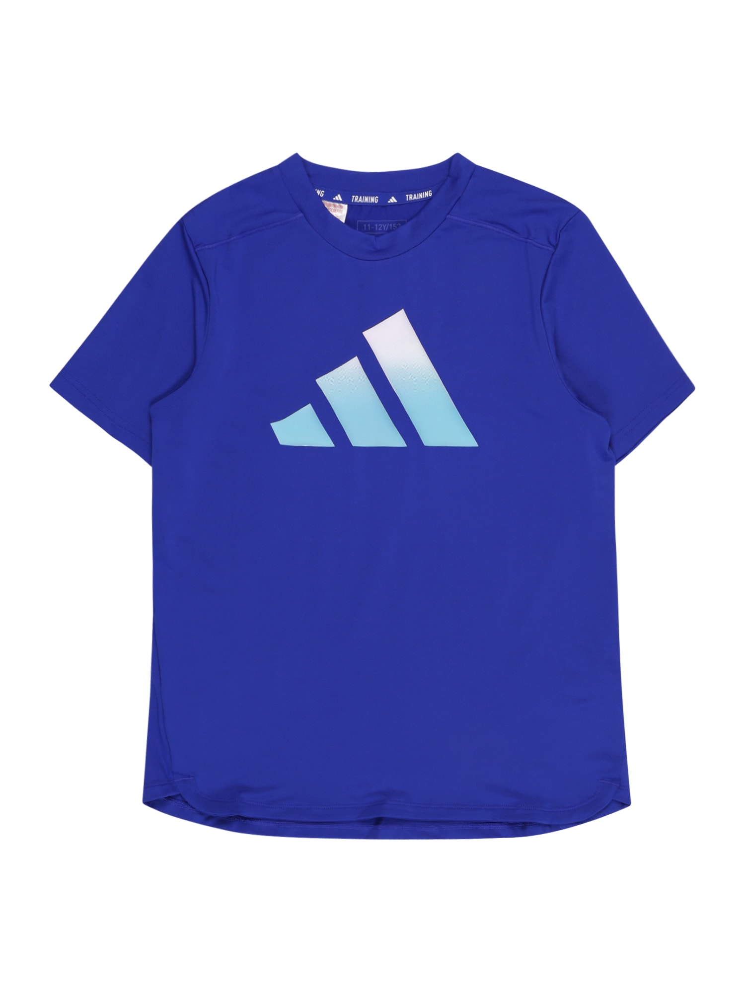 ADIDAS PERFORMANCE Funkcionalna majica  turkizna / temno modra / bela