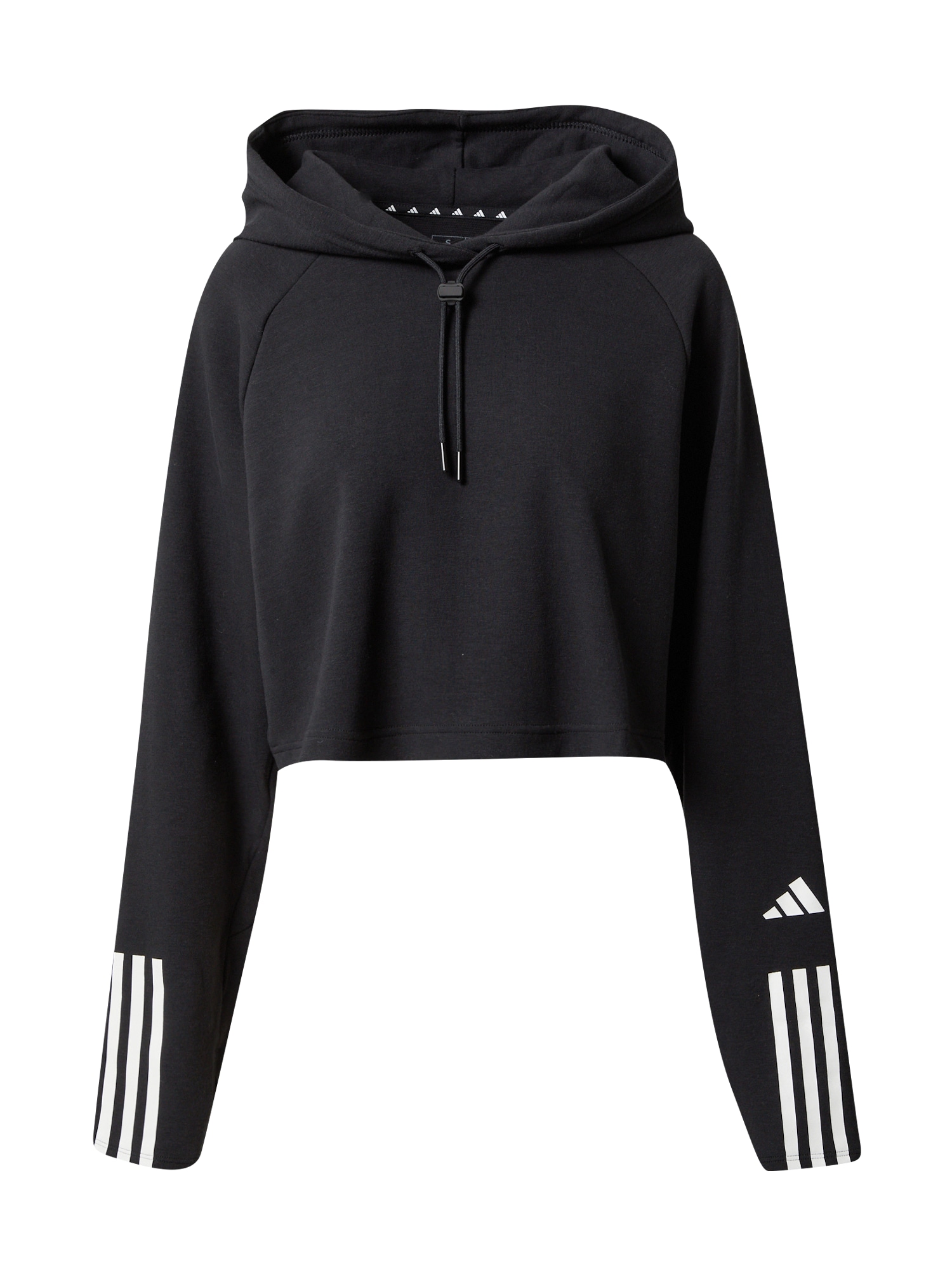 ADIDAS PERFORMANCE Športna majica  črna / bela