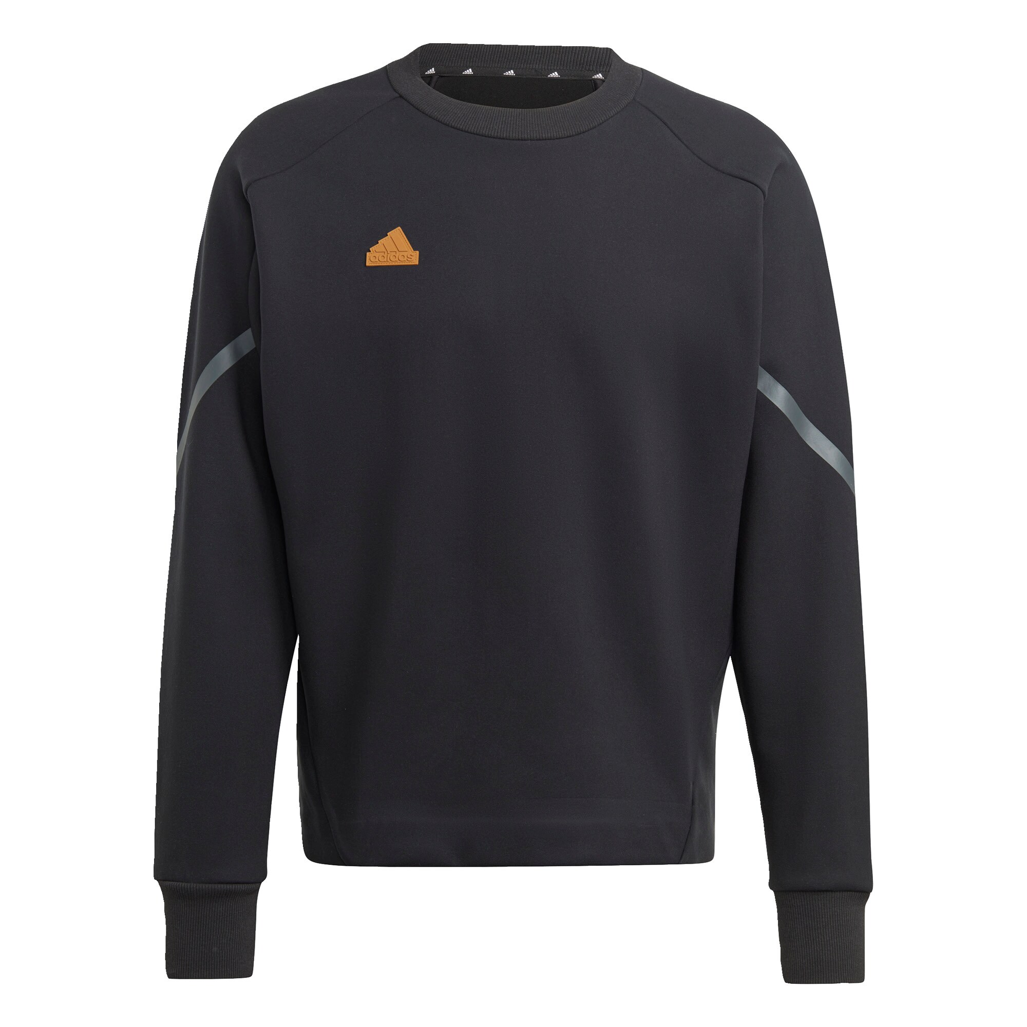 ADIDAS PERFORMANCE Športna majica  temno oranžna / črna