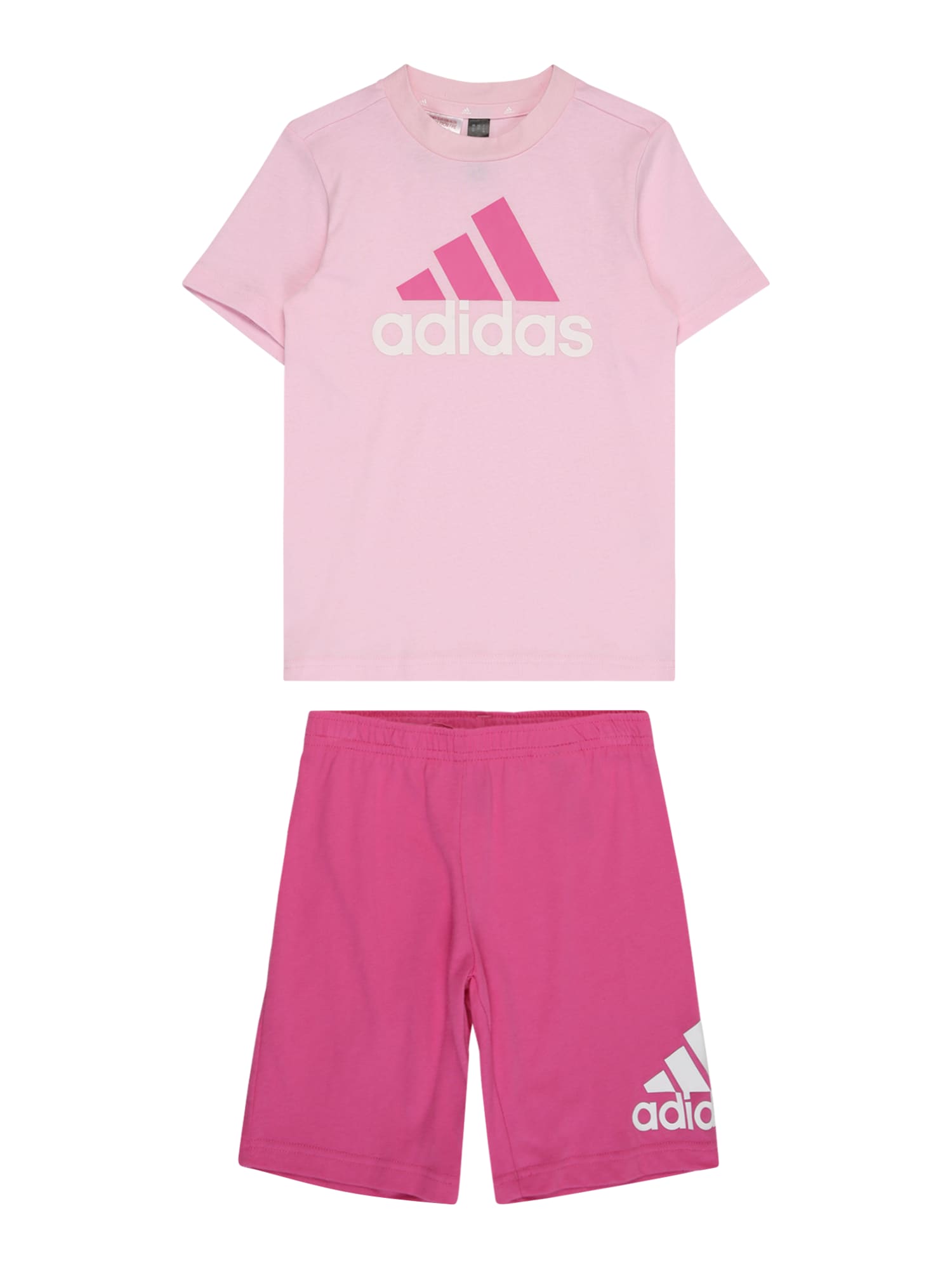 ADIDAS PERFORMANCE Športna trenirka  roza / eozin / bela