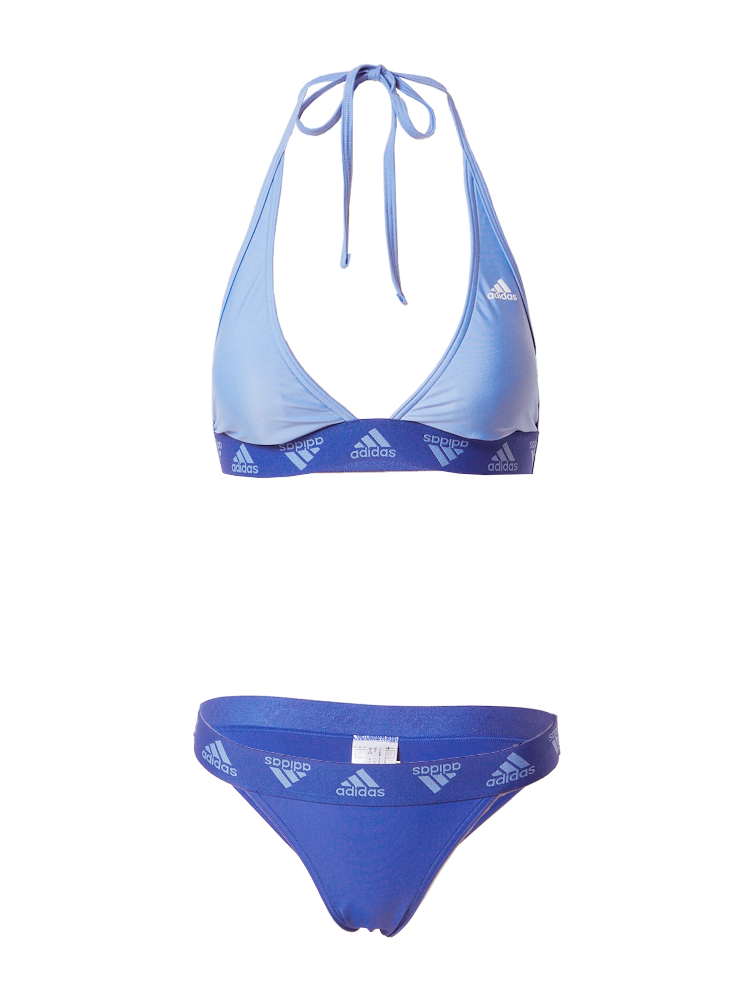 ADIDAS PERFORMANCE Športne bikini  modra / svetlo modra / bela