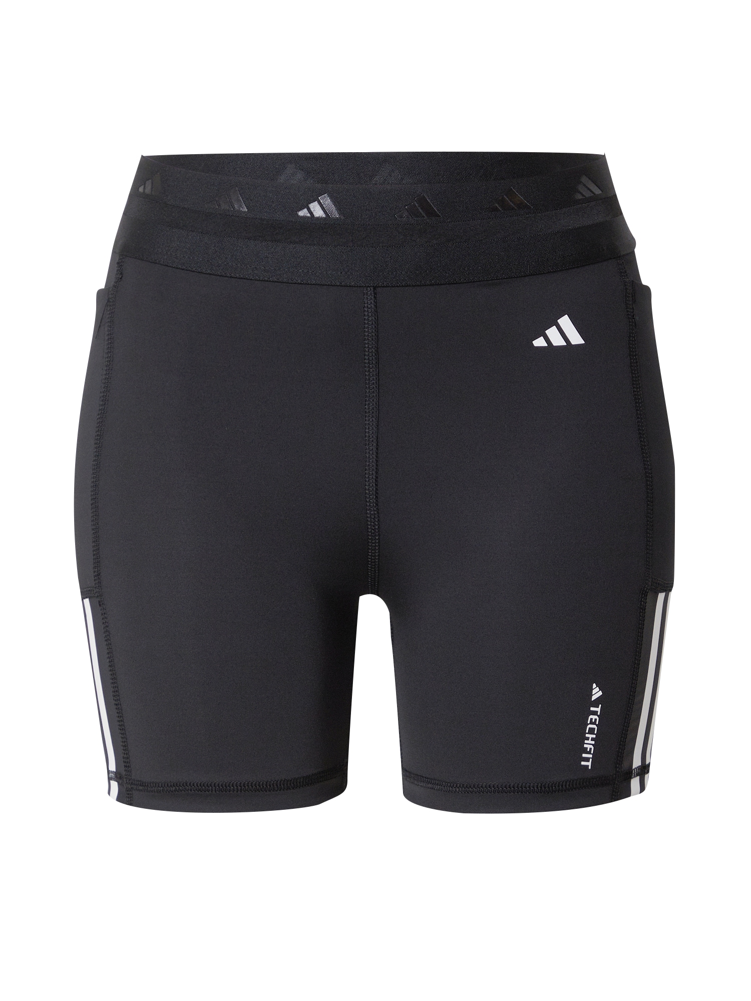 ADIDAS PERFORMANCE Športne hlače 'Hypergla'  črna / bela