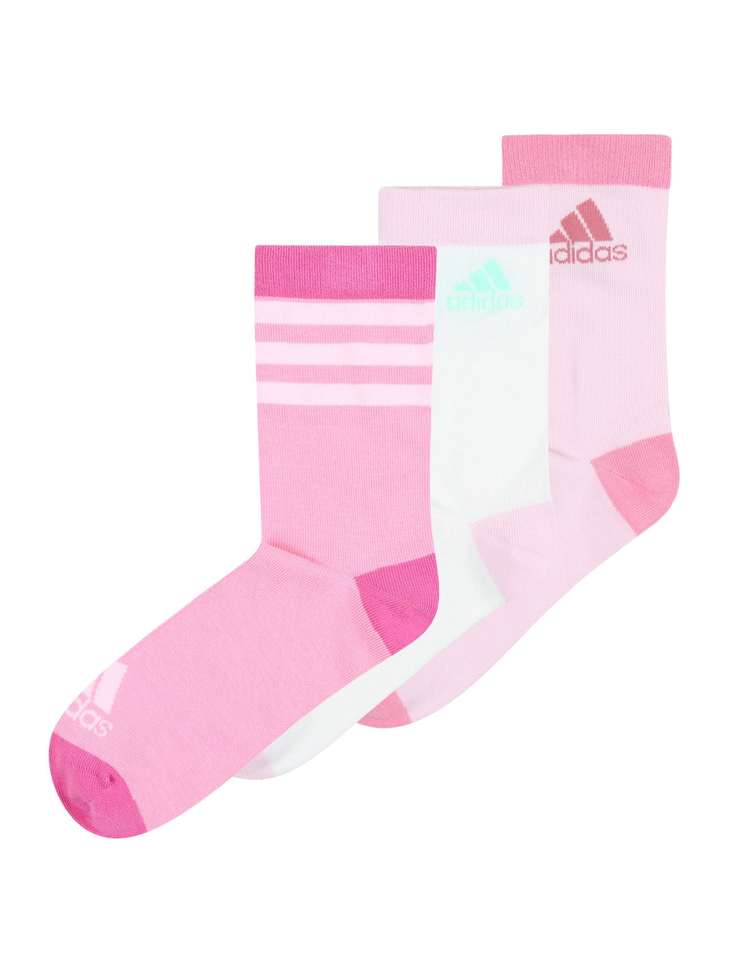 ADIDAS PERFORMANCE Športne nogavice  turkizna / roza / svetlo roza / bela