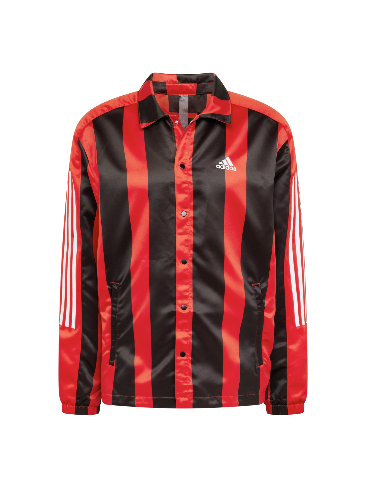 ADIDAS SPORTSWEAR Športna jakna  rdeča / črna / bela