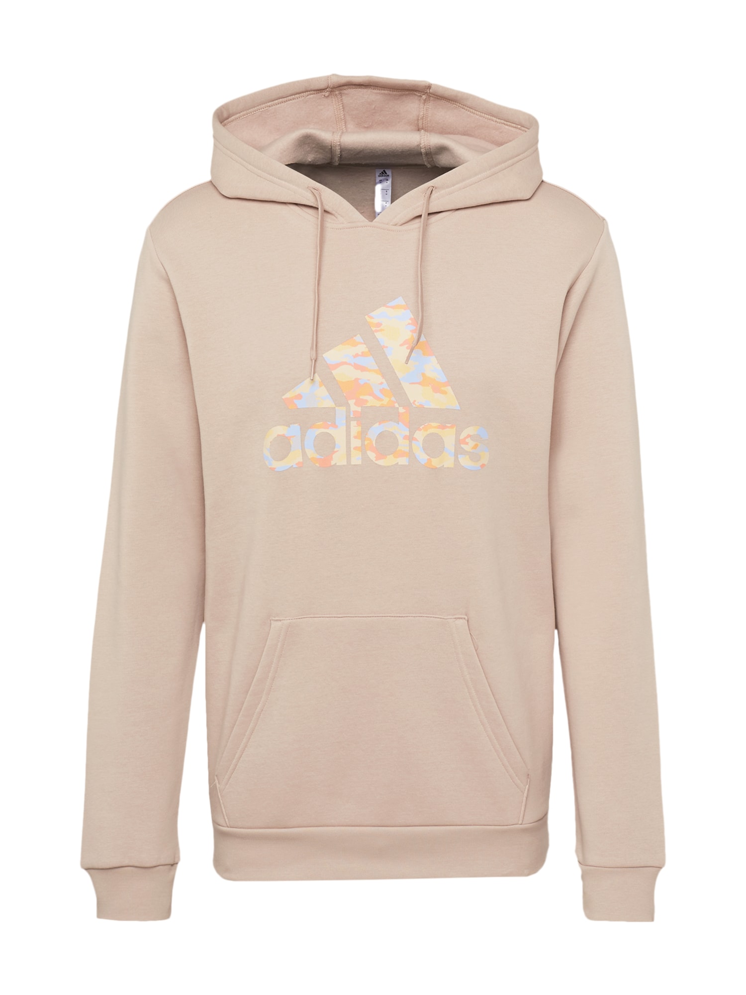 ADIDAS SPORTSWEAR Športna majica 'CAMO'  svetlo modra / pastelno rumena / losos / pastelno roza