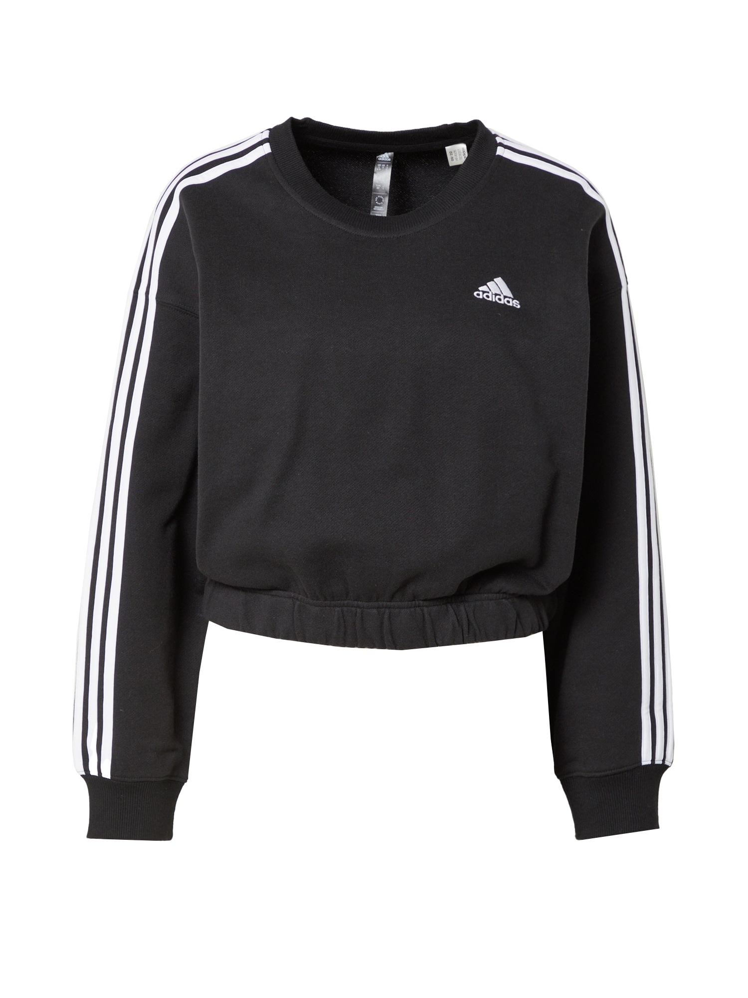 ADIDAS SPORTSWEAR Športna majica  črna / bela