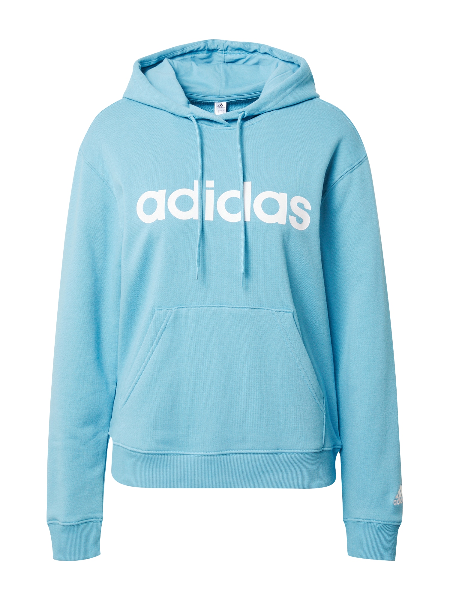ADIDAS SPORTSWEAR Športna majica  nebeško modra / bela
