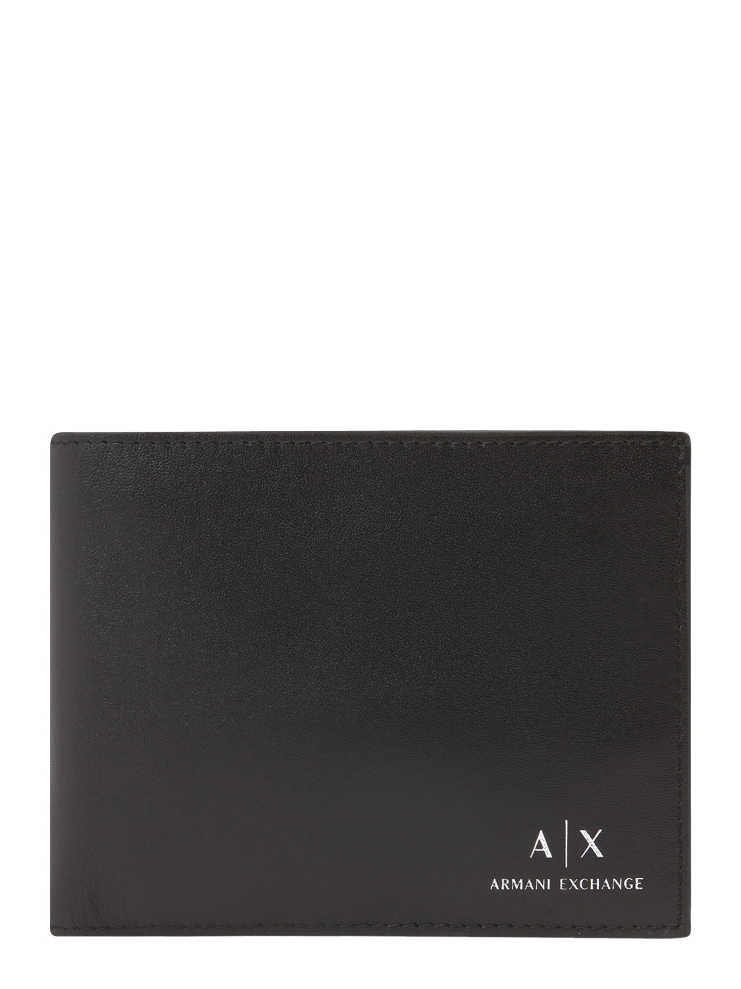 ARMANI EXCHANGE Denarnica  črna / bela