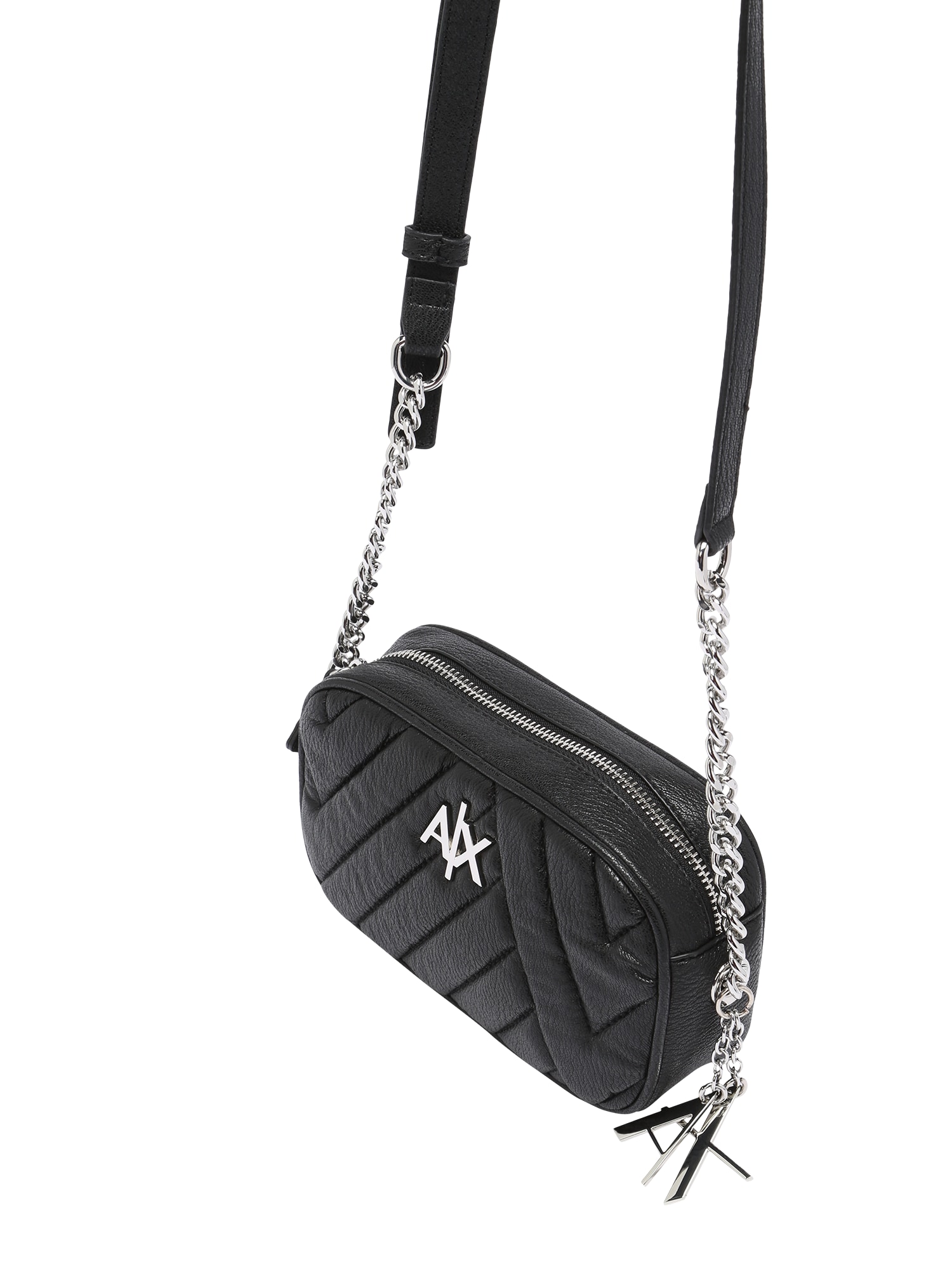 ARMANI EXCHANGE Torba za čez ramo  črna