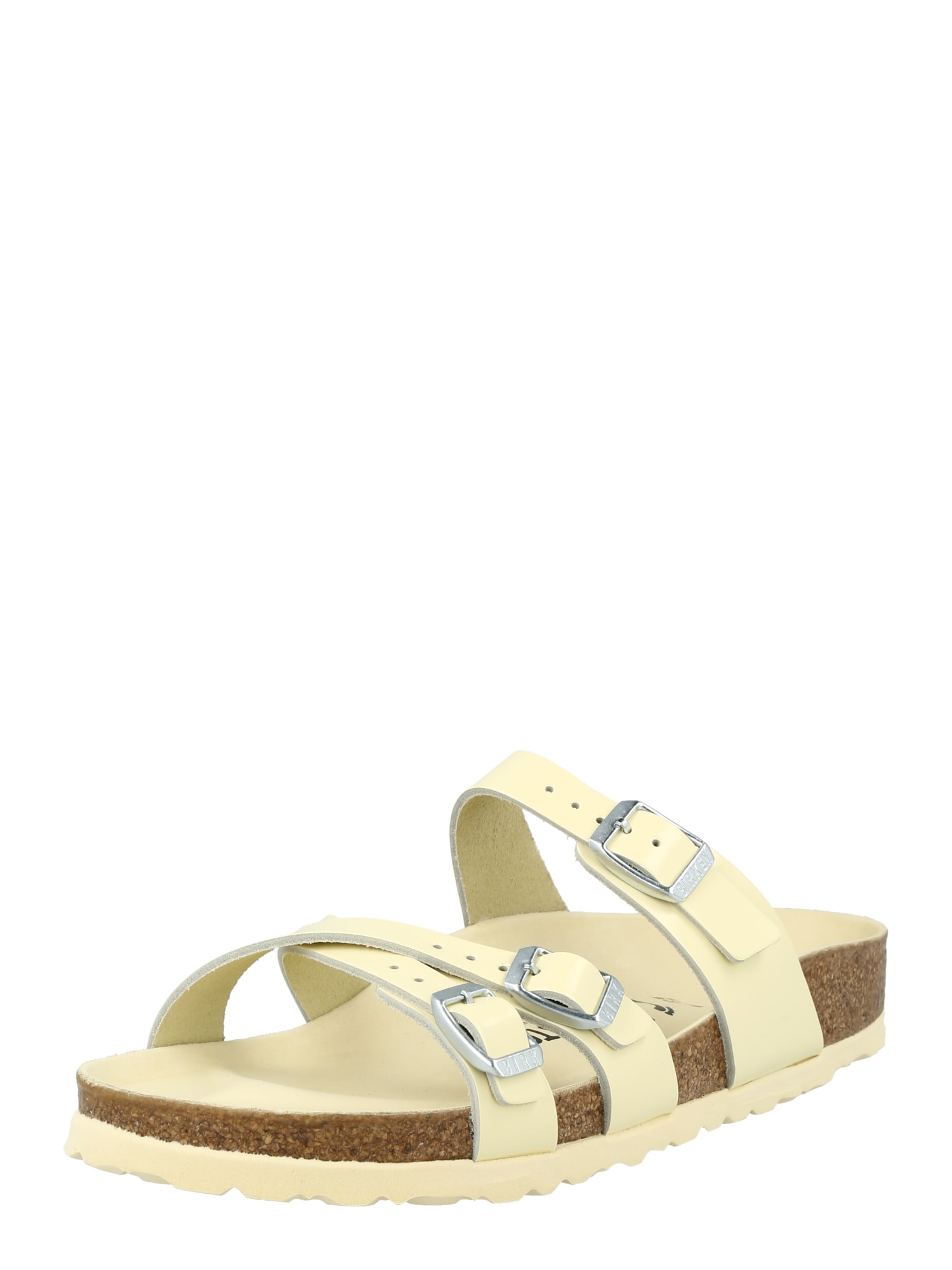 BIRKENSTOCK Nizki natikači 'Franca'  pastelno rumena