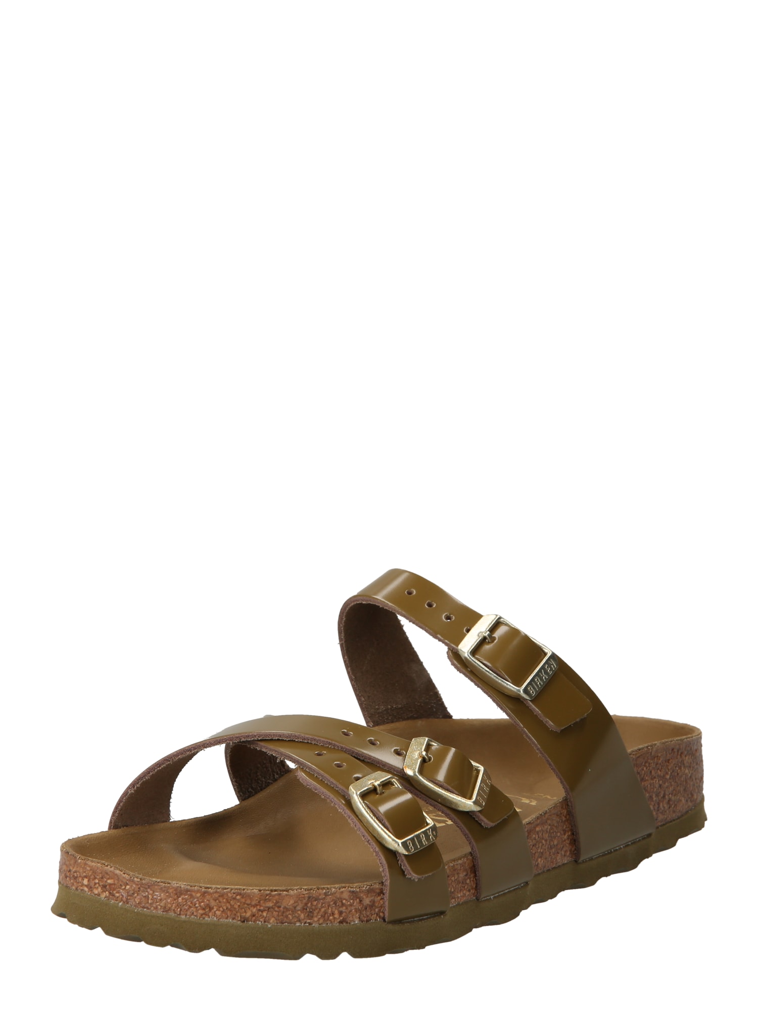 BIRKENSTOCK Nizki natikači 'Franca'  temno zelena