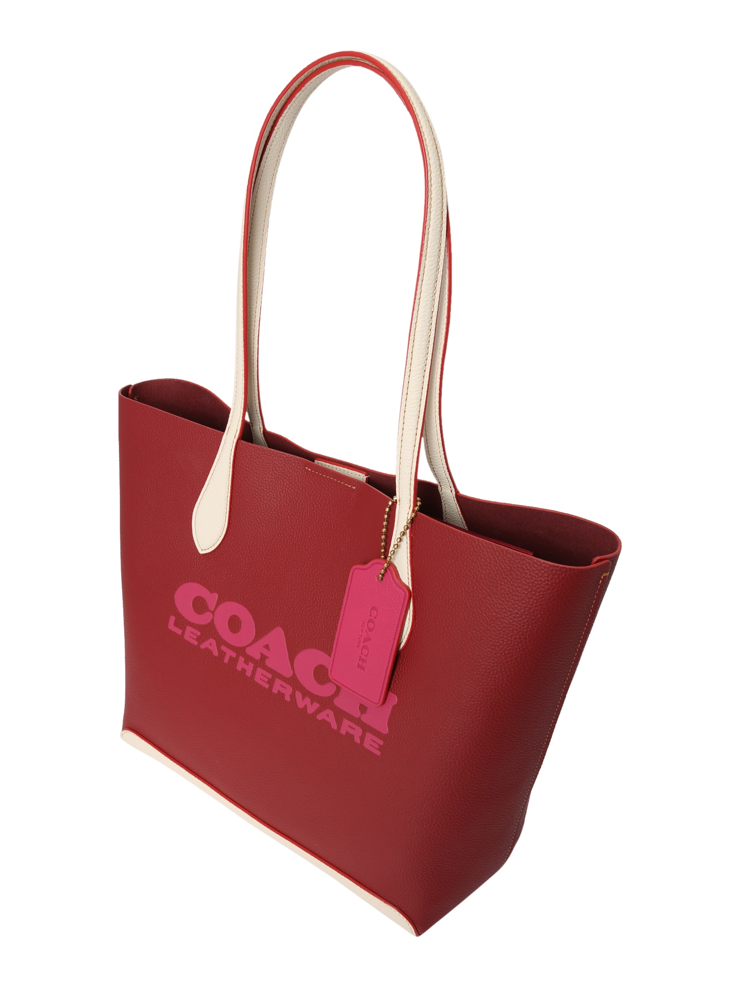 COACH Nakupovalna torba  roza / rdeča / bela