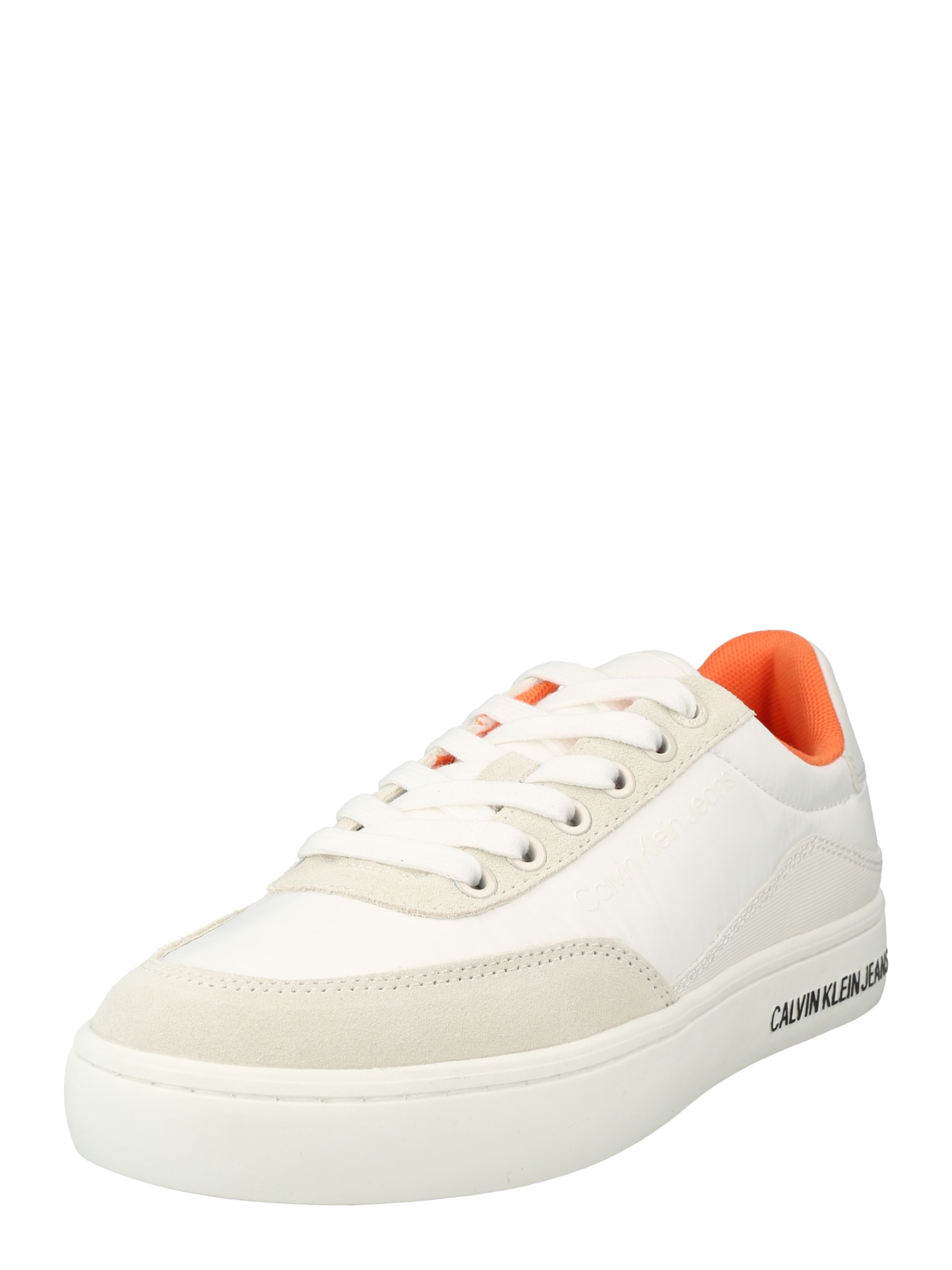 Calvin Klein Jeans Nizke superge  svetlo siva / bela