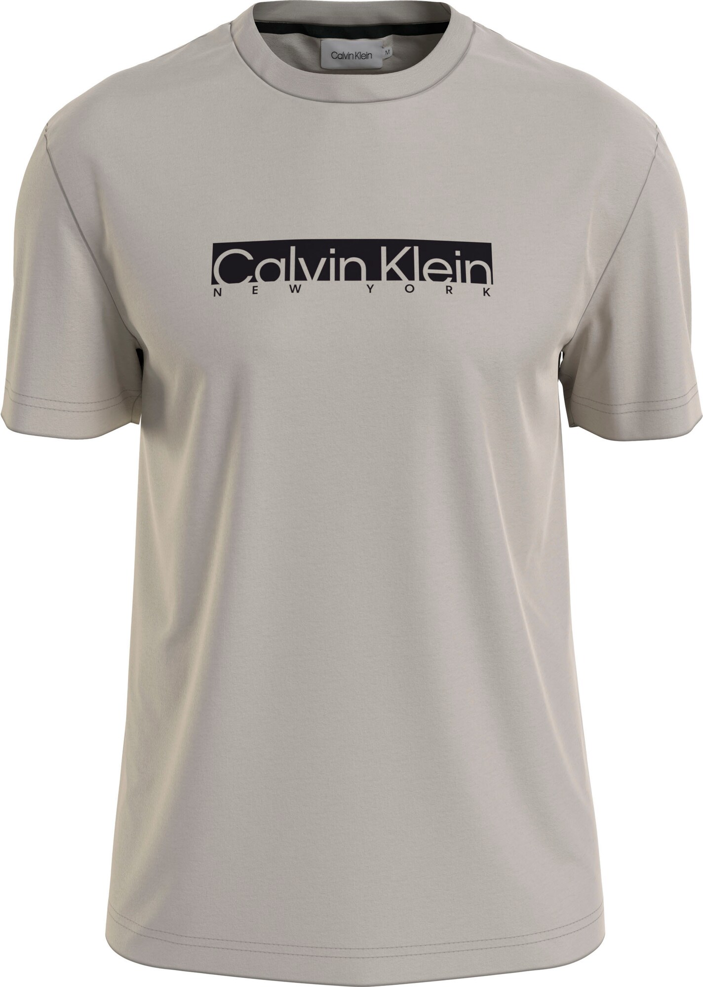Calvin Klein Majica  temno siva / črna