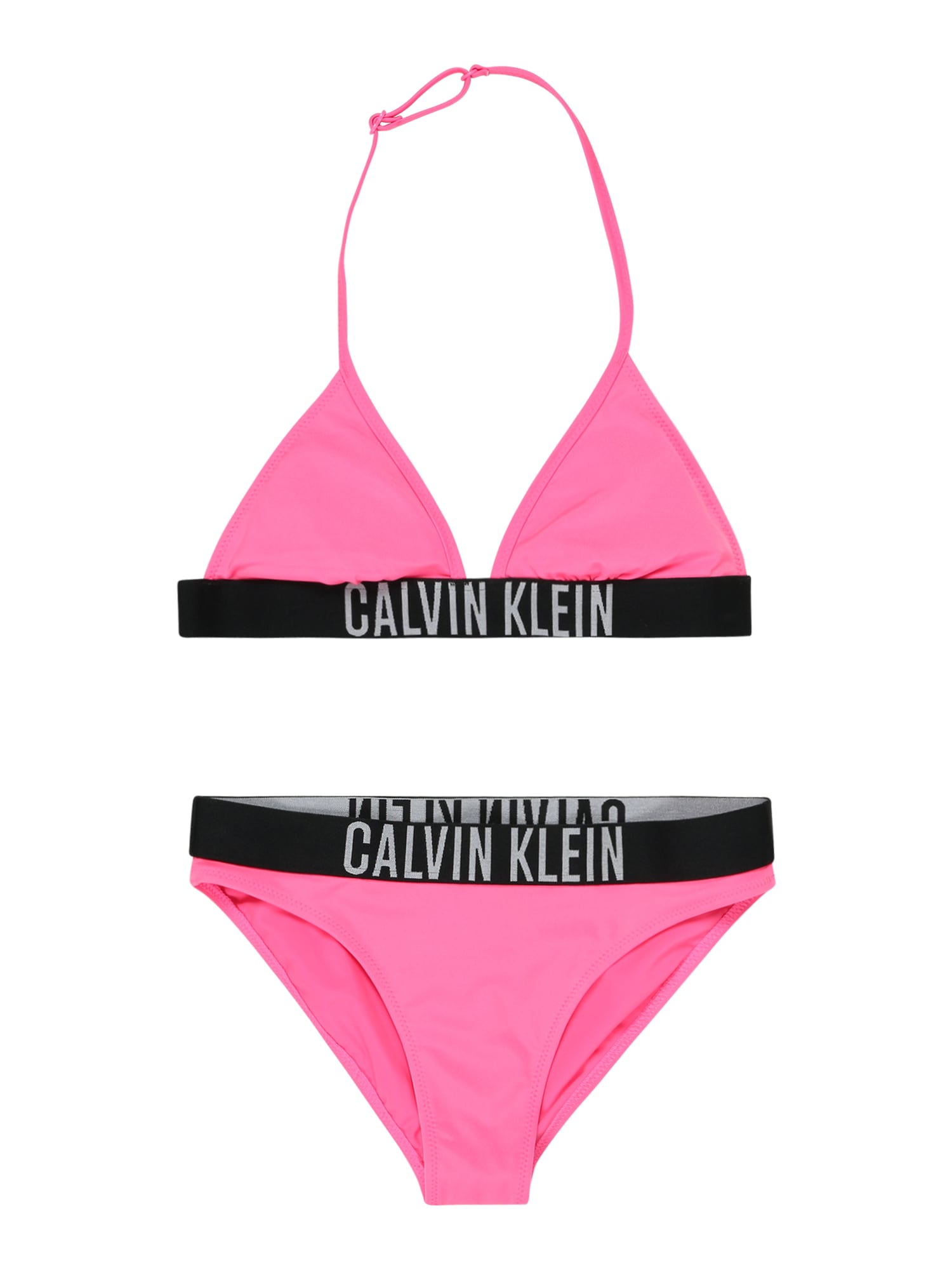 Calvin Klein Swimwear Bikini  siva / roza / črna