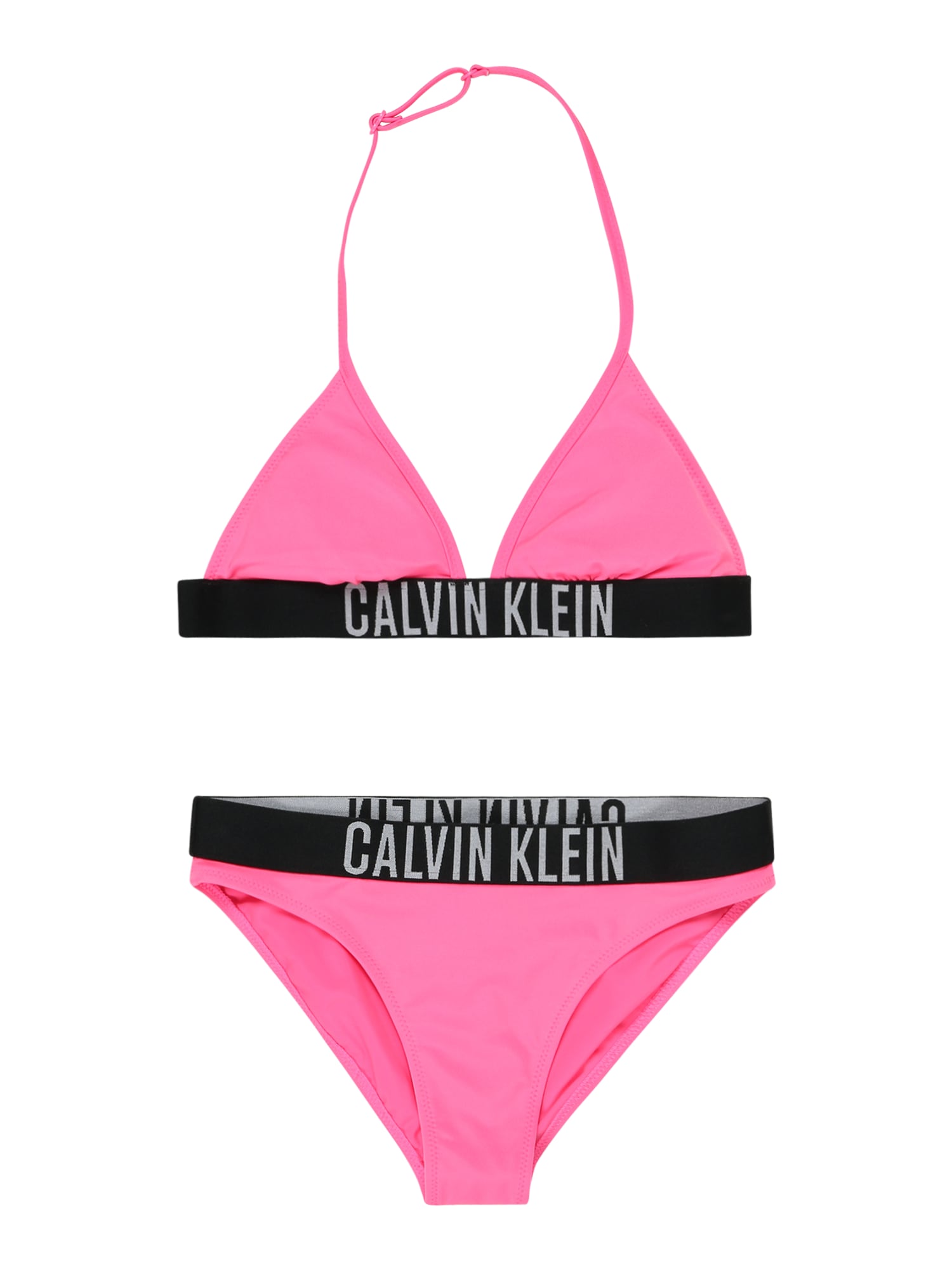 Calvin Klein Swimwear Bikini  siva / roza / črna