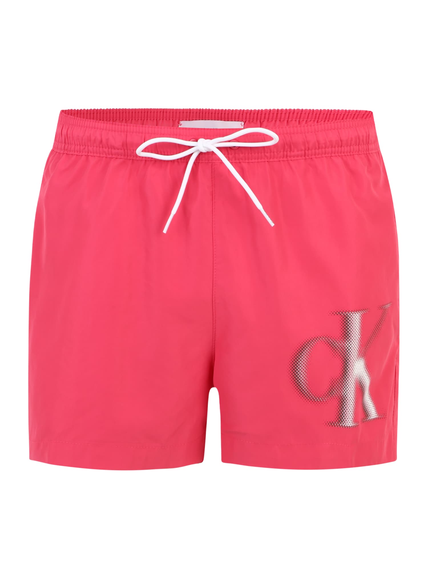 Calvin Klein Swimwear Kratke kopalne hlače  staro roza / črna / bela
