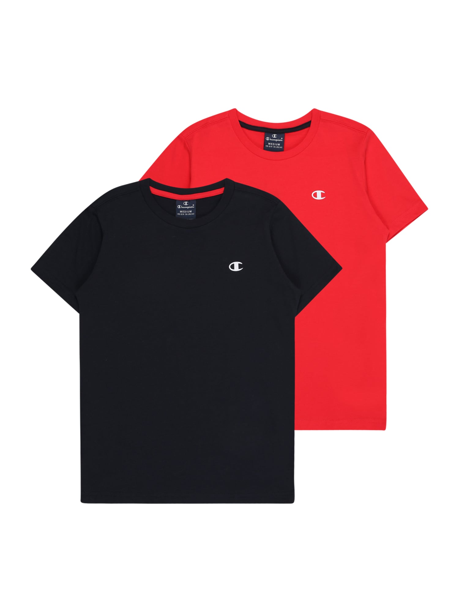 Champion Authentic Athletic Apparel Majica  rdeča / črna / bela
