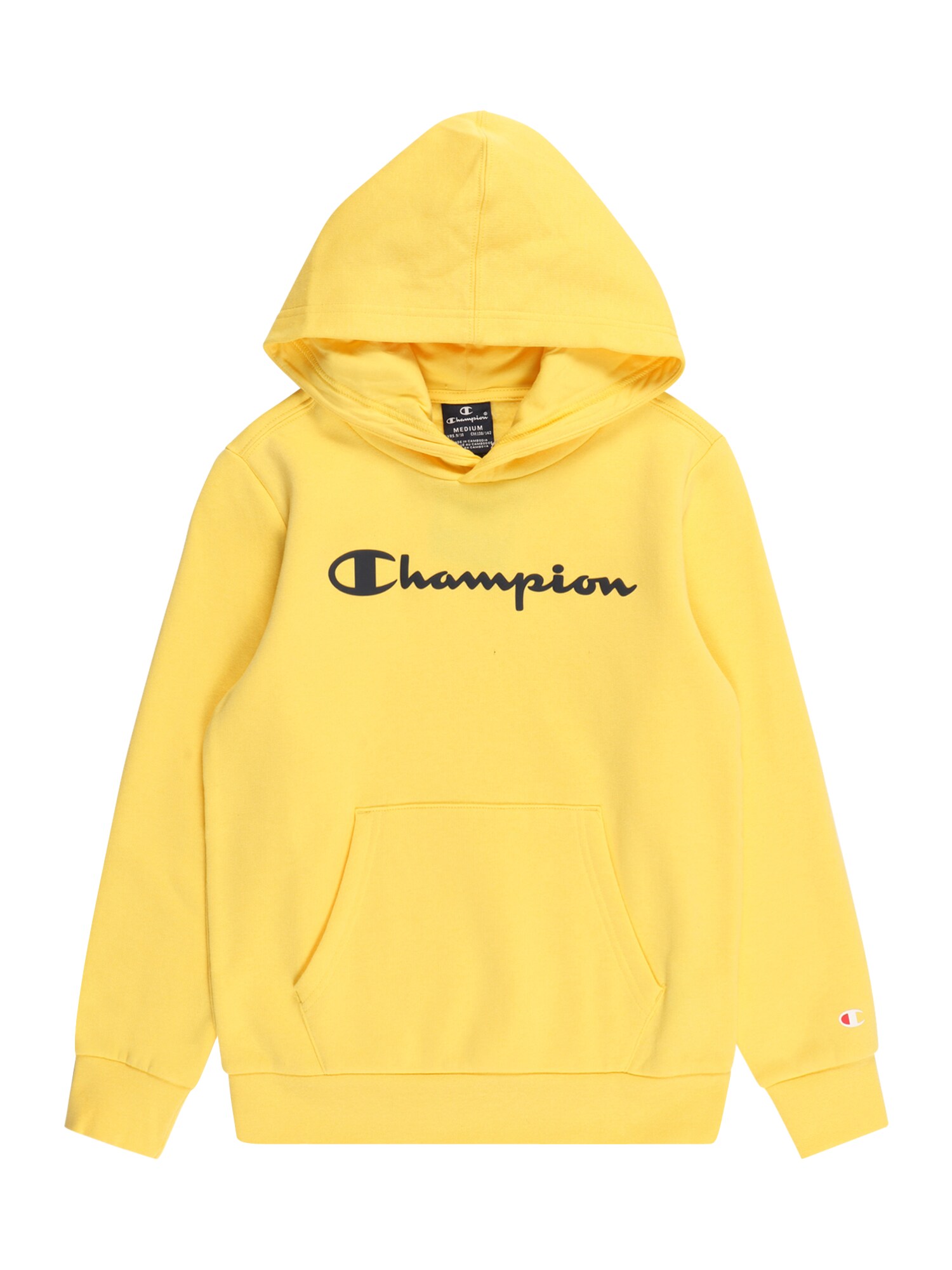 Champion Authentic Athletic Apparel Majica  rumena / črna