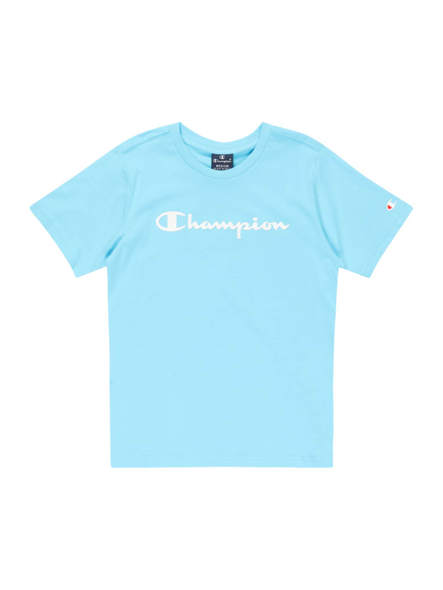 Champion Authentic Athletic Apparel Majica  svetlo modra / bela