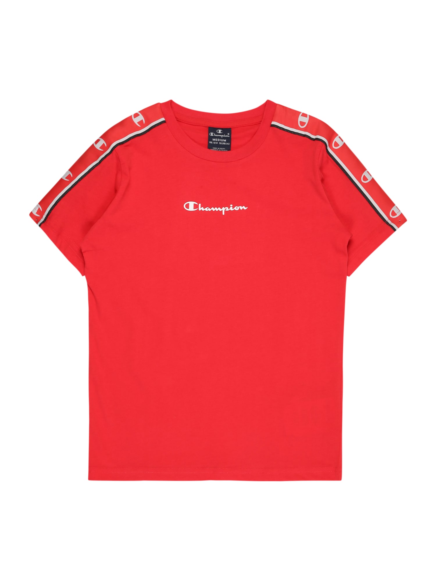 Champion Authentic Athletic Apparel Majica  svetlo siva / rdeča / črna / bela