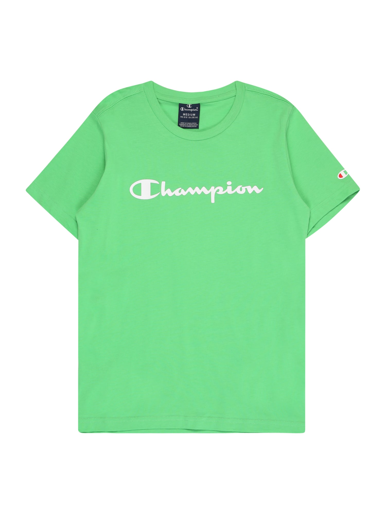 Champion Authentic Athletic Apparel Majica  svetlo zelena / rdeča / bela