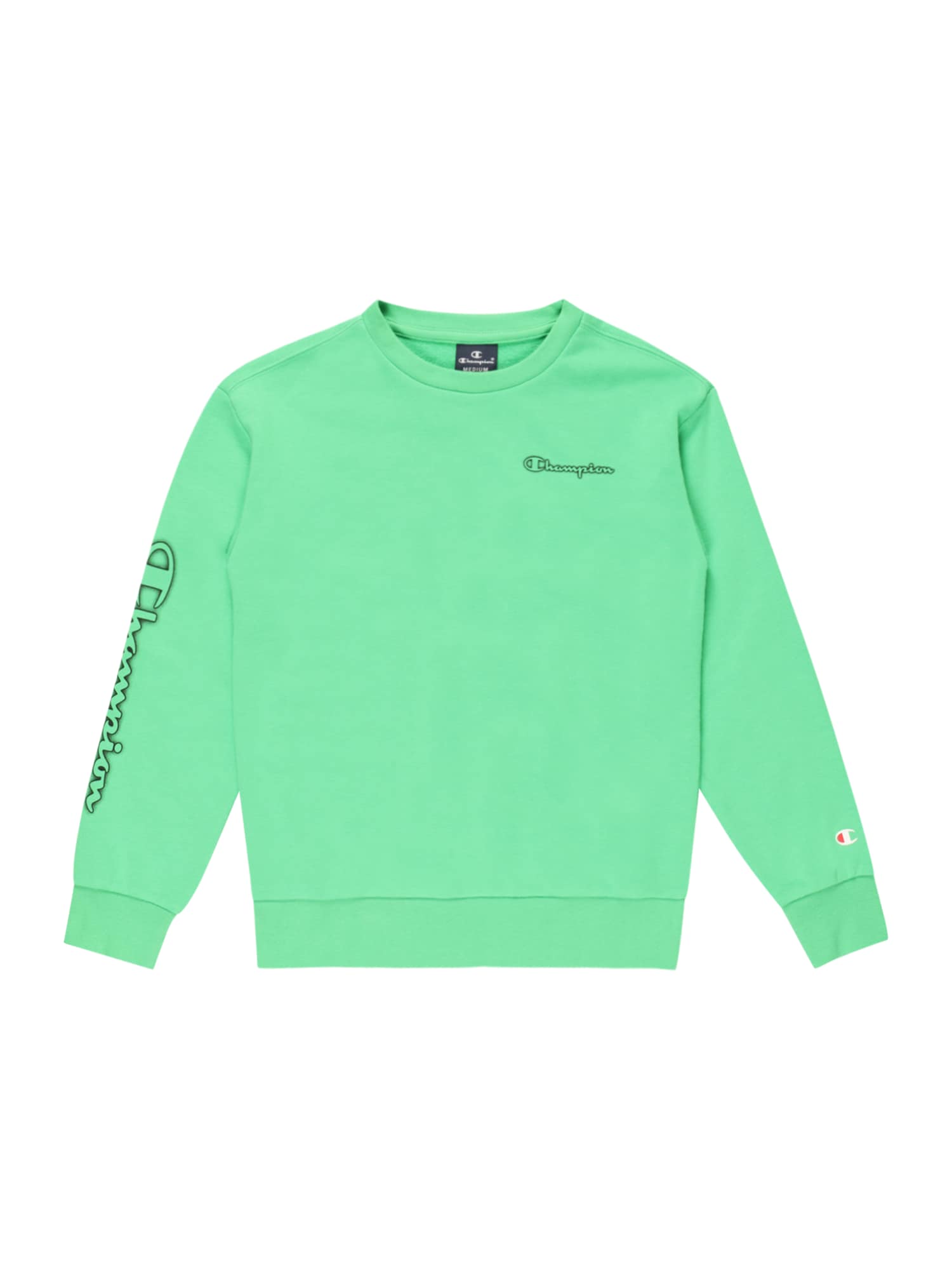 Champion Authentic Athletic Apparel Majica  svetlo zelena / rdeča / črna