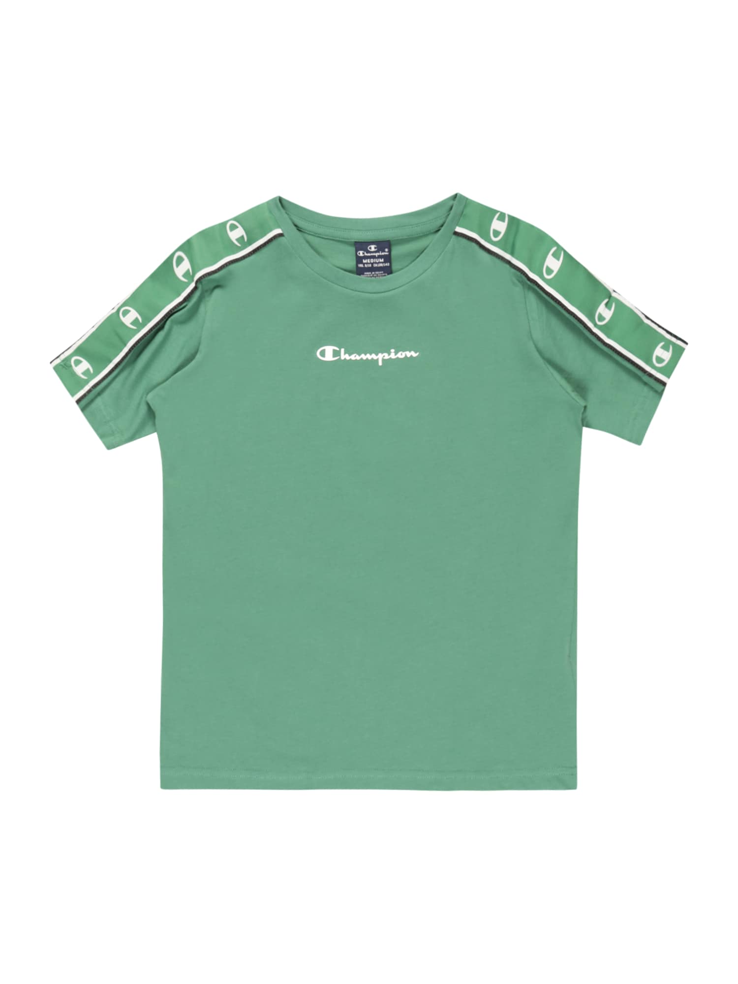 Champion Authentic Athletic Apparel Majica  žad / črna / bela
