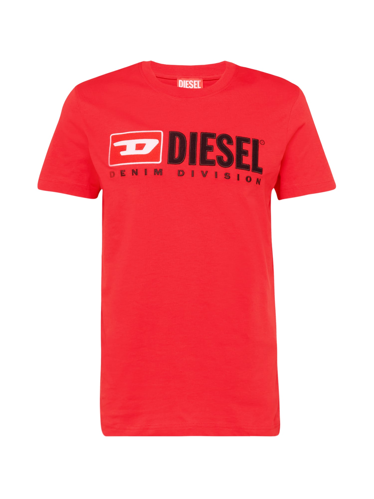 DIESEL Majica 'DIEGOR'  rdeča / črna / bela