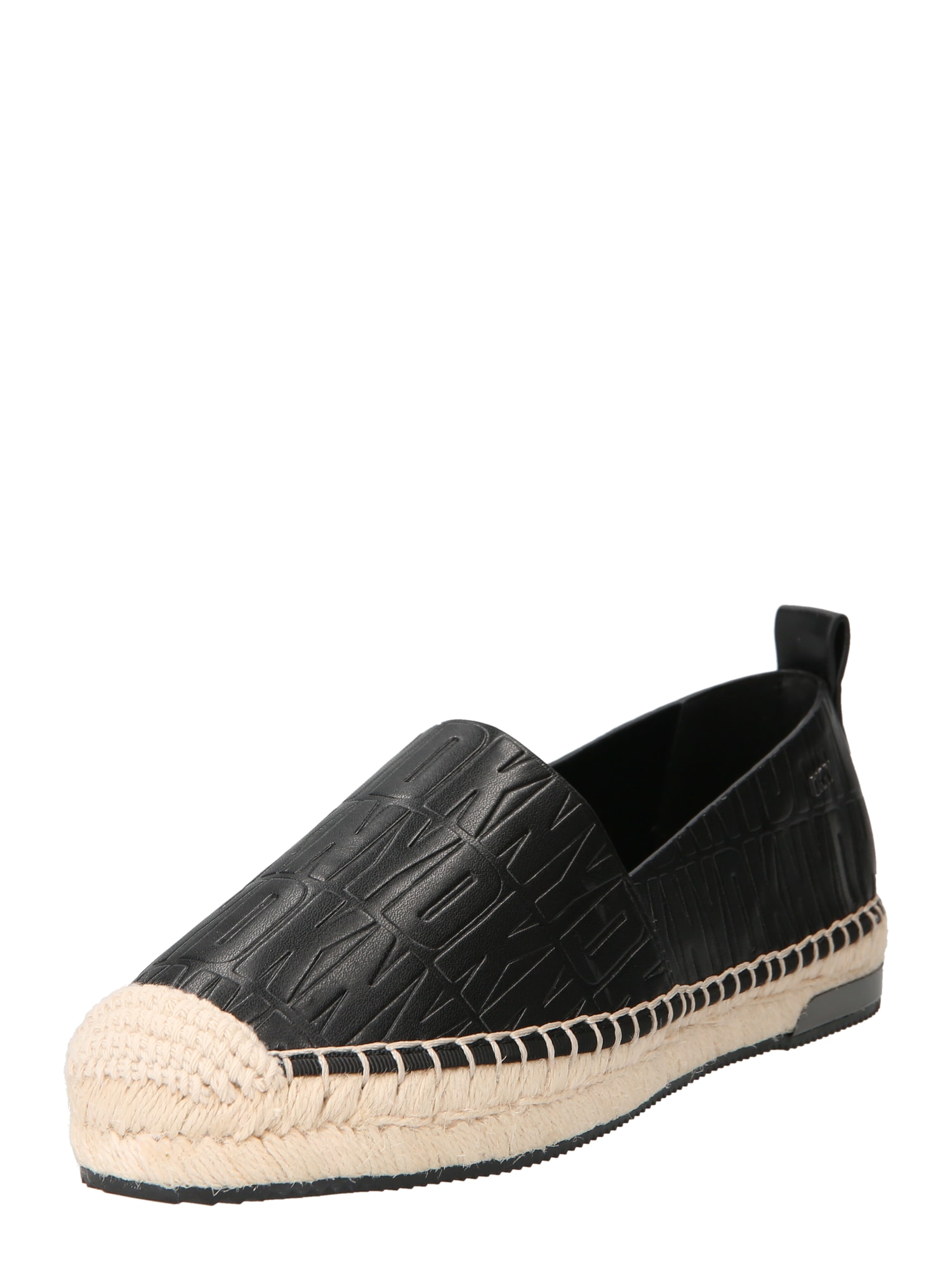 DKNY Espadrile 'MAKALINA'  bež / črna