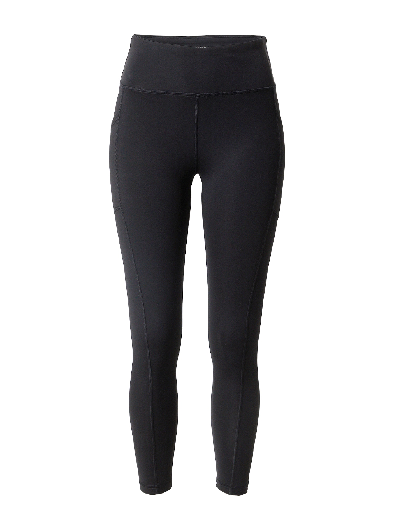 DKNY Performance Športne hlače 'BALANCE'  svetlo siva / črna