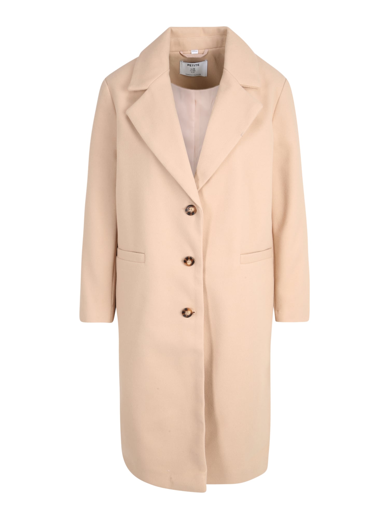 Dorothy Perkins Petite Prehoden plašč  kremna